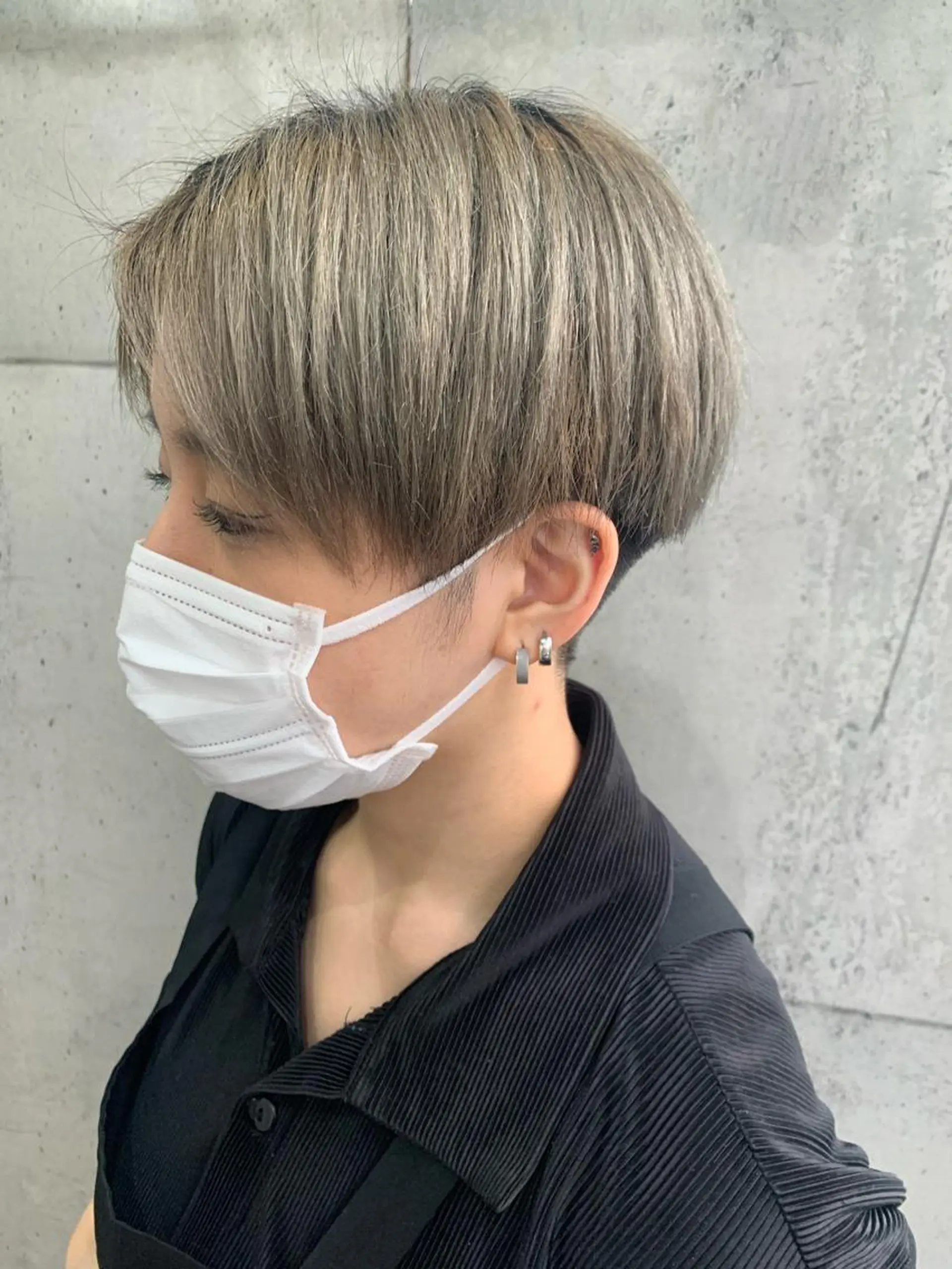 ショート 大内 志穂のヘアスタイル