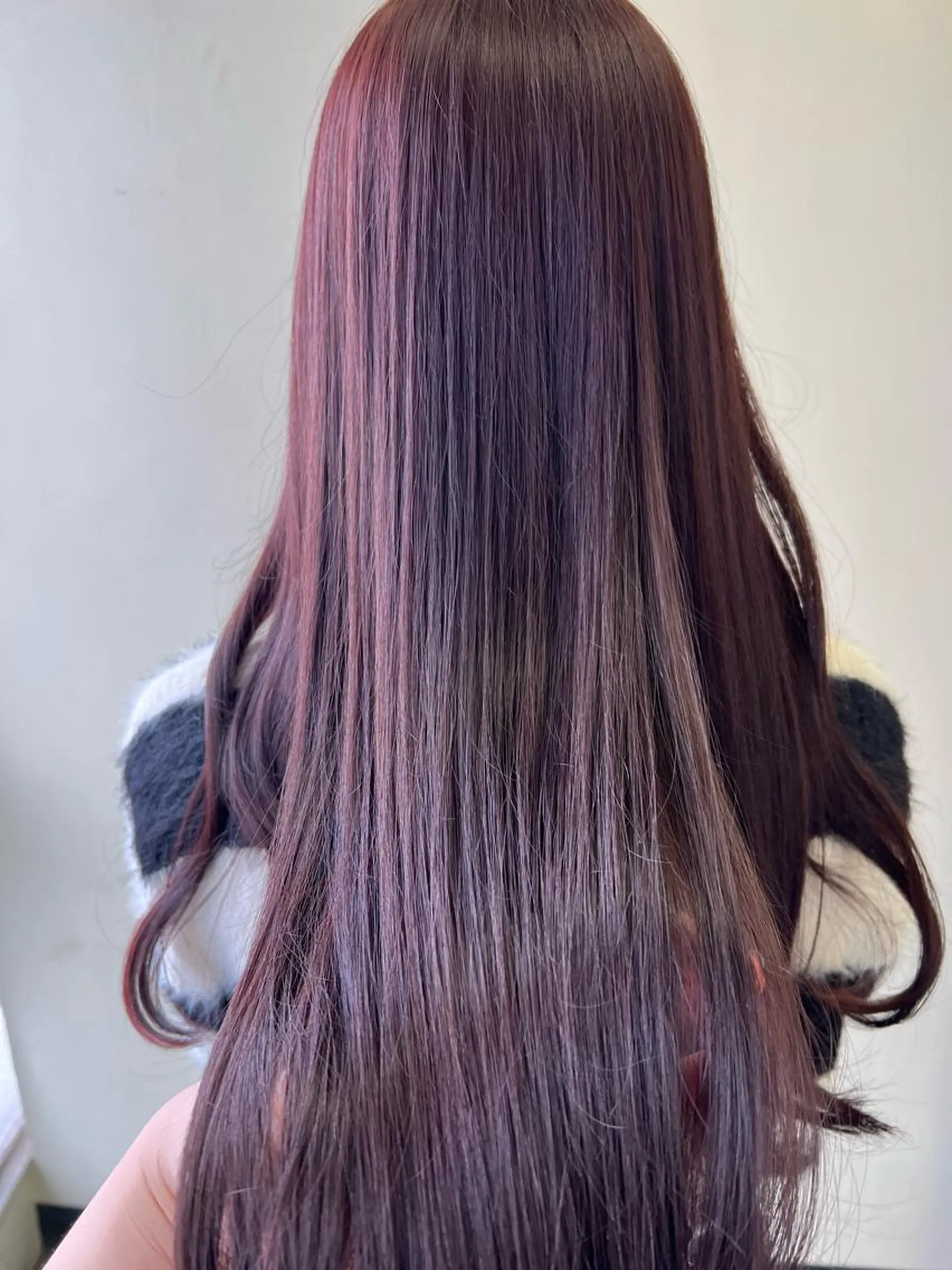 ロング カット ヘアカラー トリートメント 韓国ヘア🇰🇷 SAYAのヘアスタイル