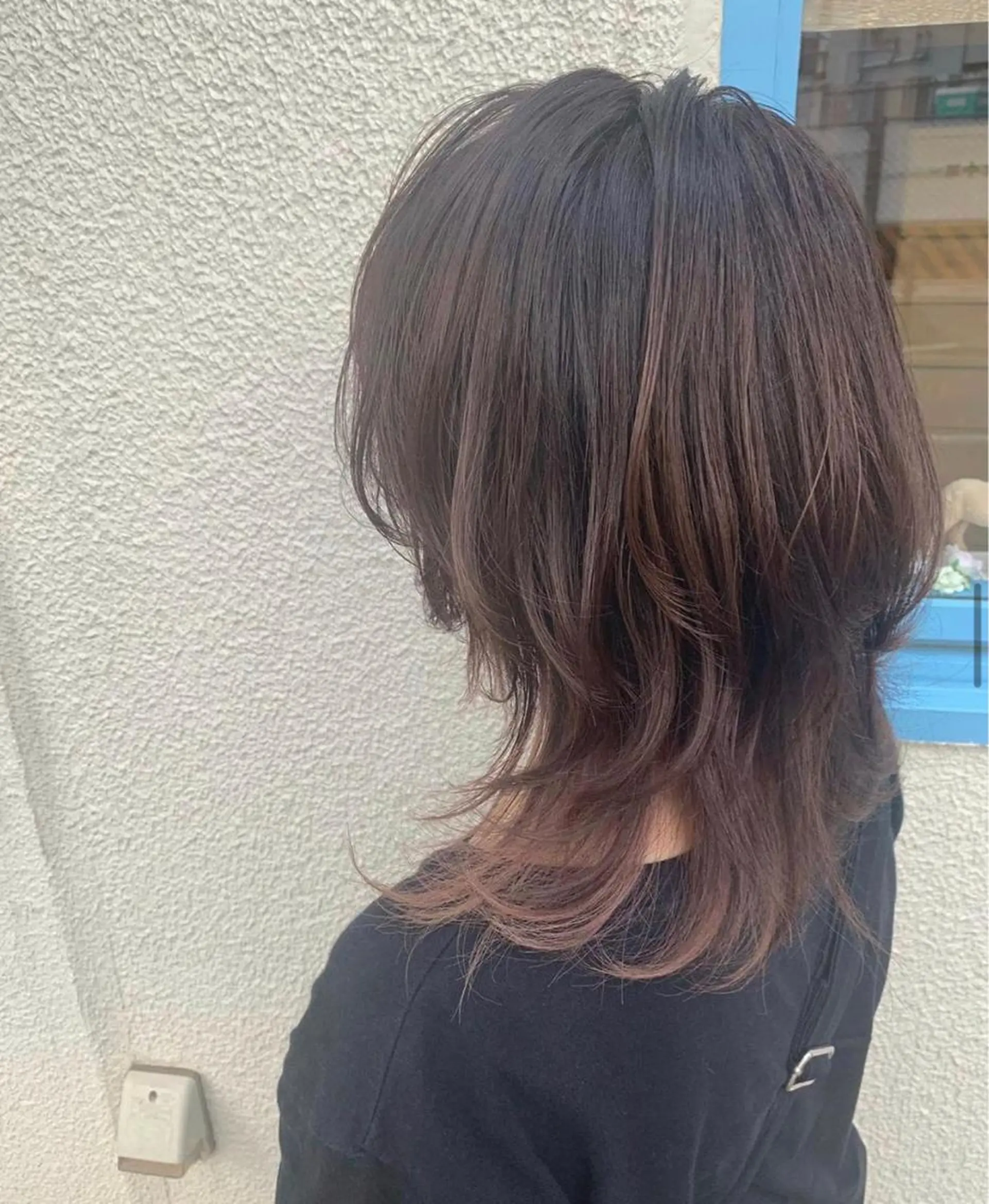 ミディアム 宮下 敦のヘアスタイル