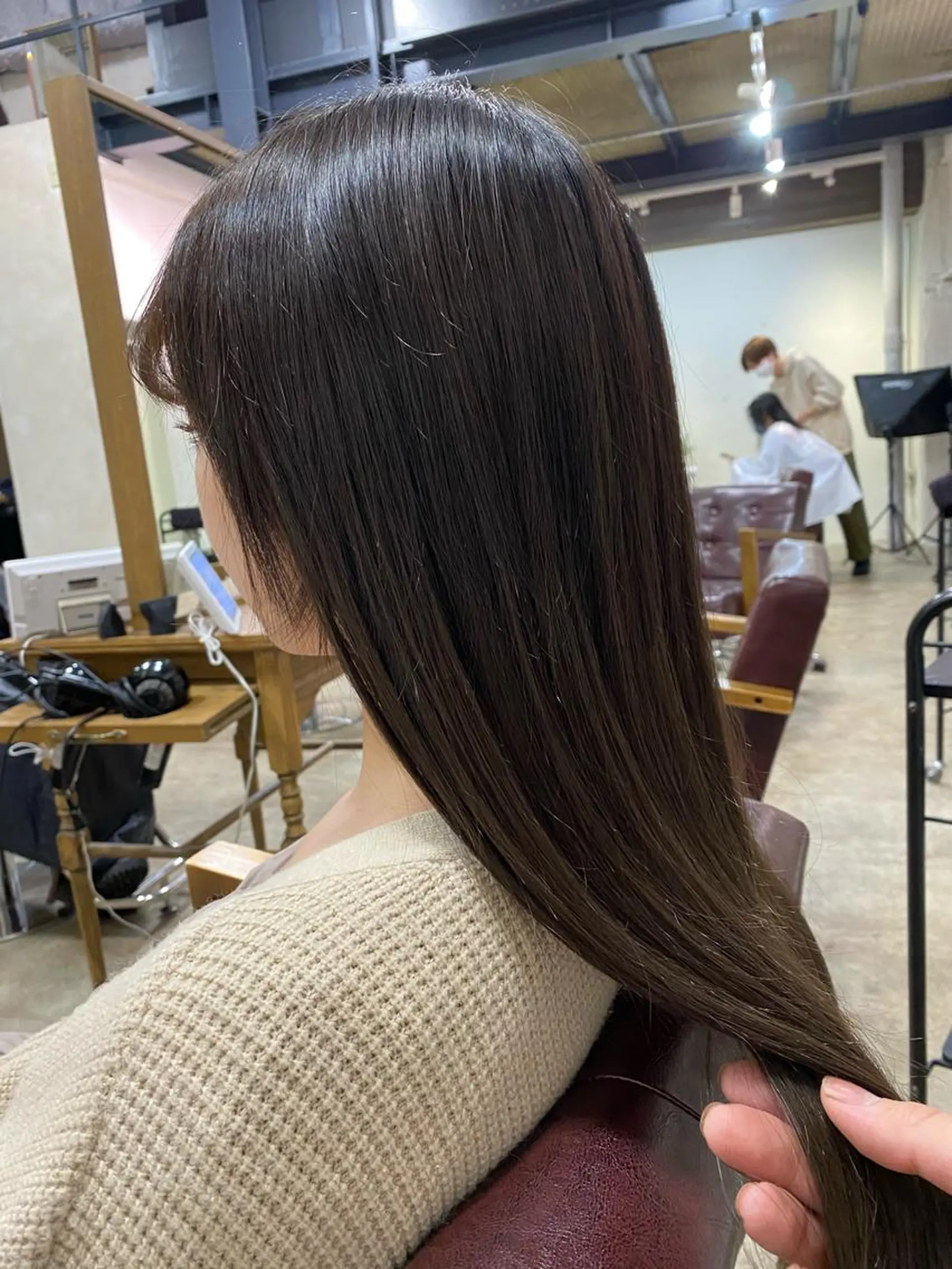 ロング カラー シールエクステ エクステ ALLY（アリー）所属・ミニモお気に入り数 No.1宍戸雄弥のヘアスタイル