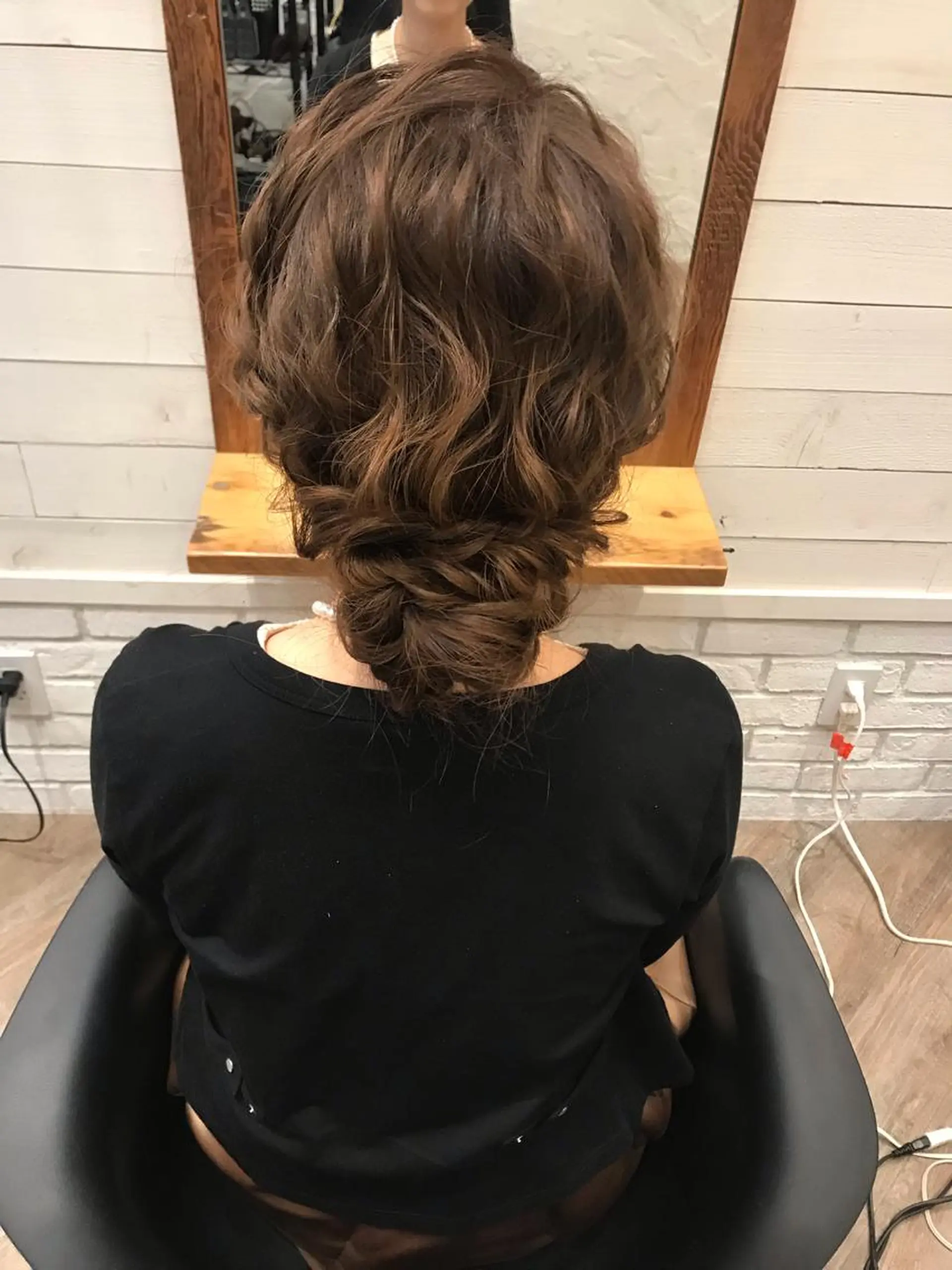 セミロング ヘアアレンジ ⭐️ アユミ⭐️のヘアスタイル