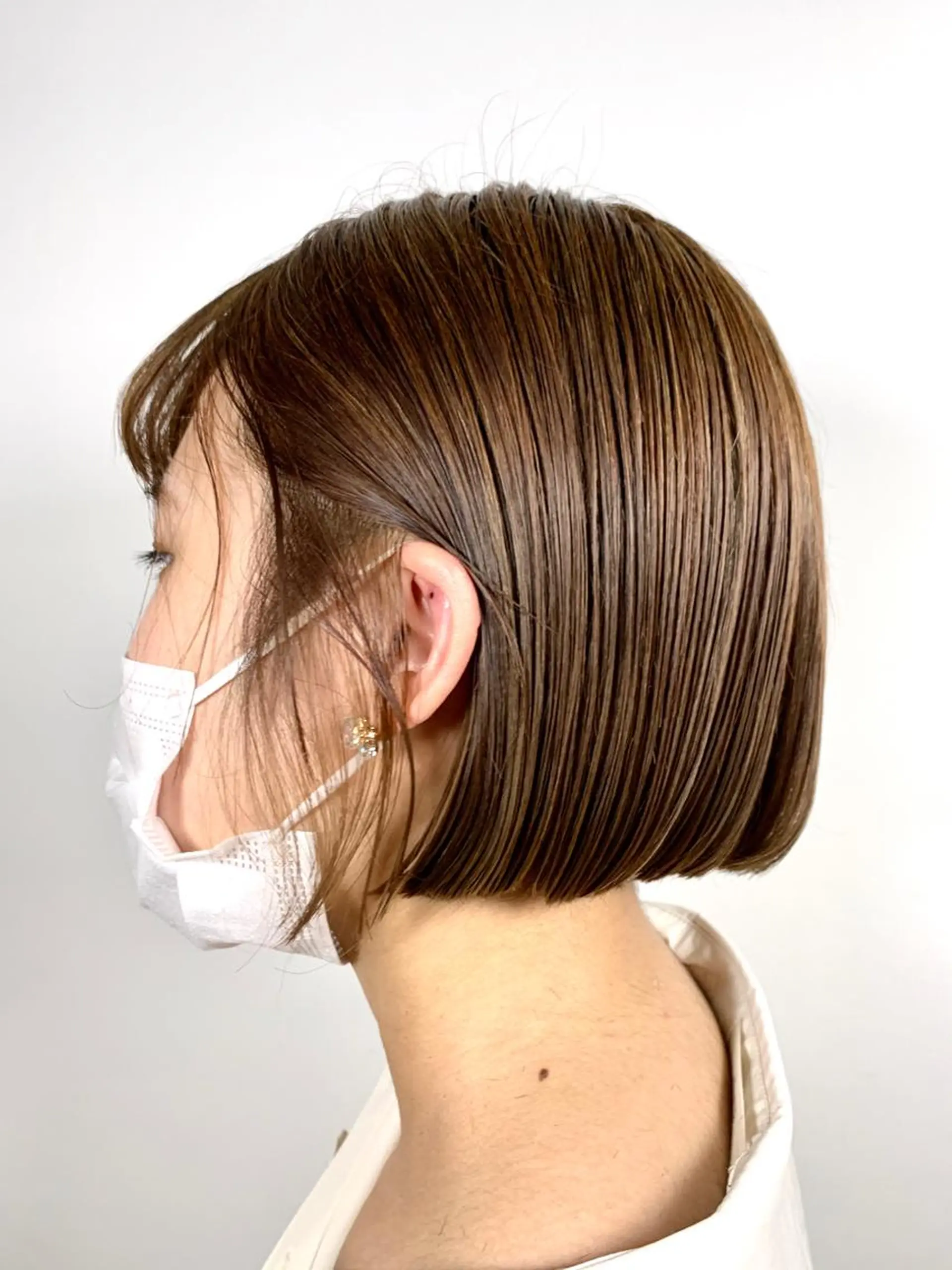 ショート カラー ハイライトカラー ハイライト カット ヘアカラー パーマ トリートメント よしだ とおいのヘアスタイル