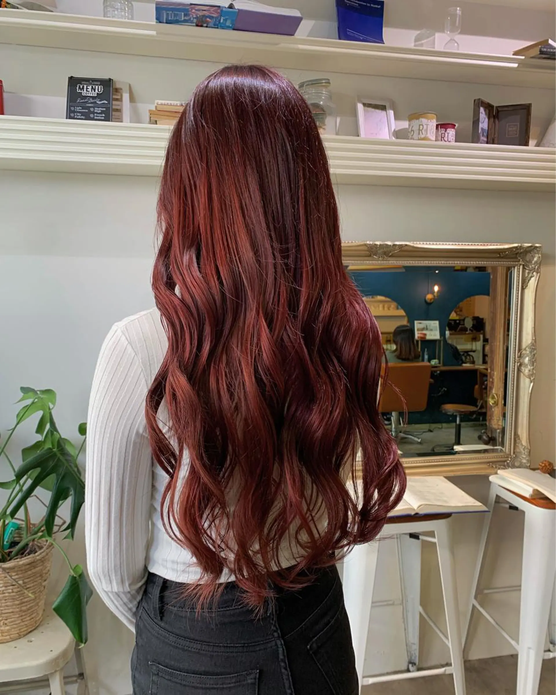 セミロング カラー ヘアアレンジ Juri 🌙のヘアスタイル