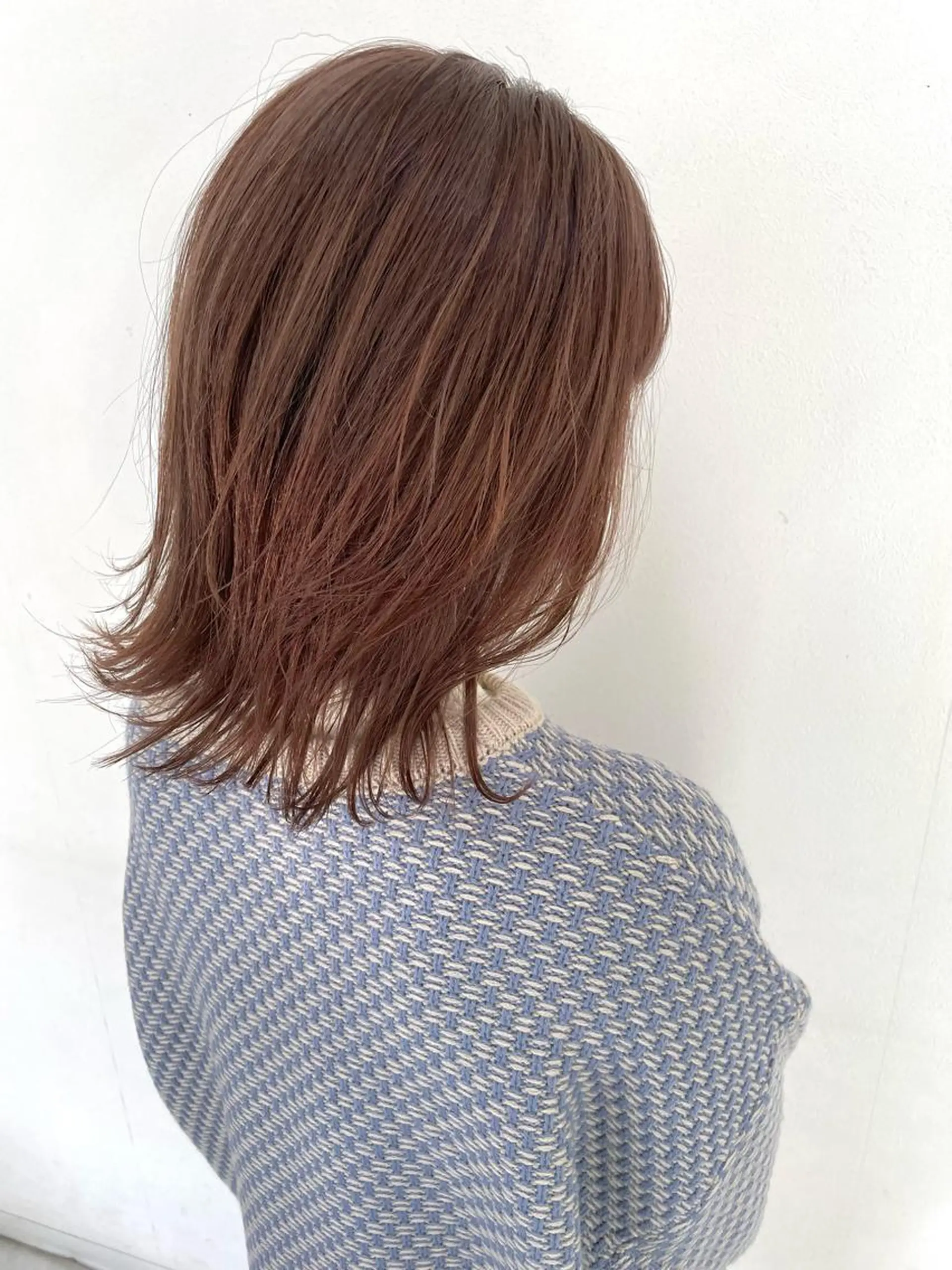 ミディアム ピンクブラウン monolith所属・金井愛華 【monolith】のヘアスタイル