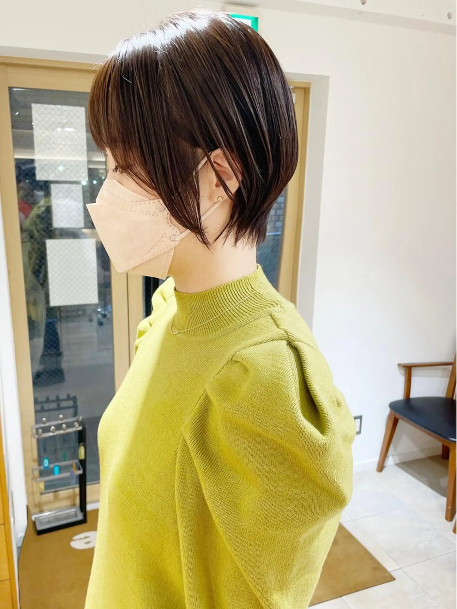 ショート カラー カット ヘアカラー トリートメント 齋藤 咲のヘアスタイル