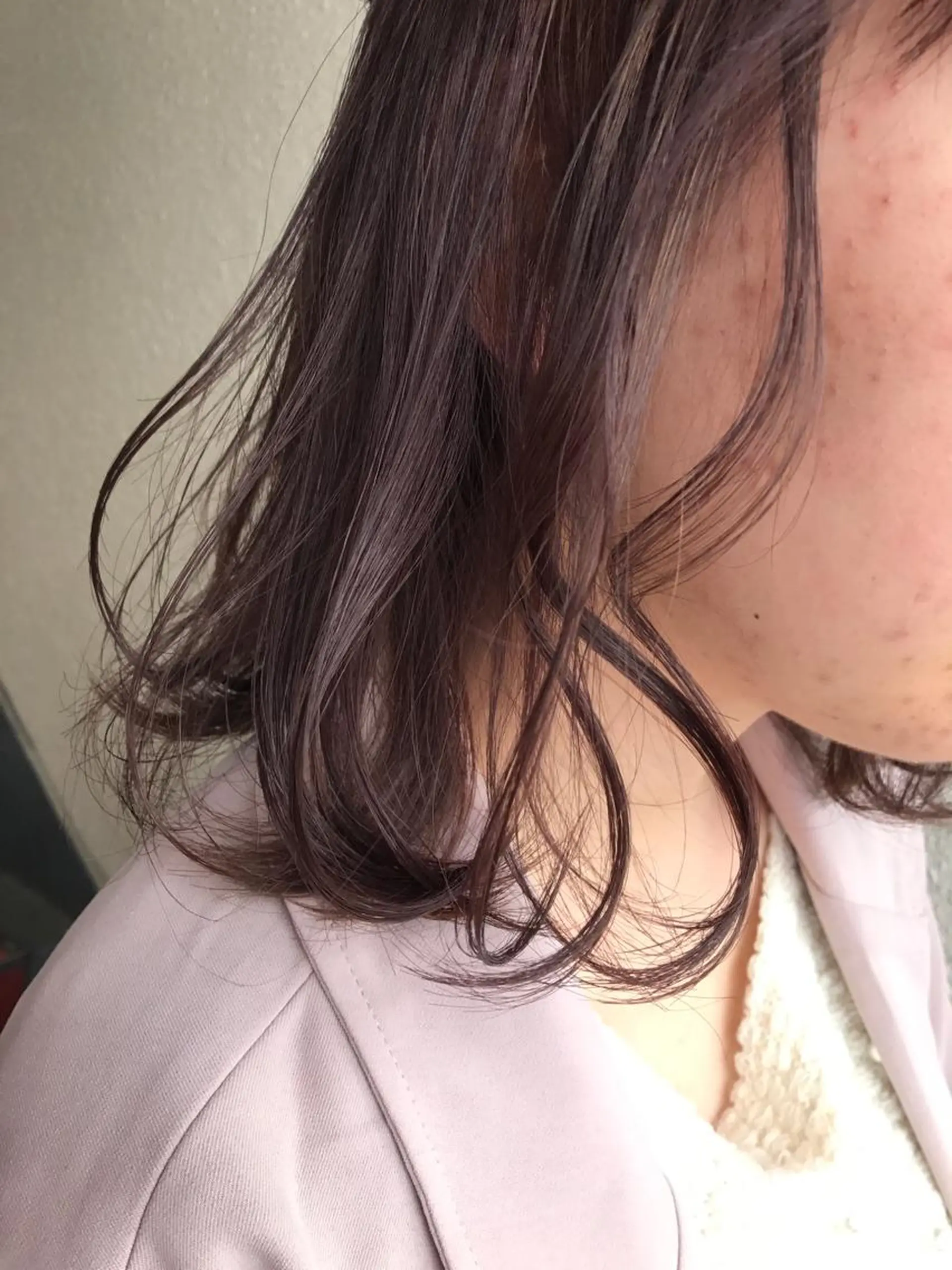 ミディアム カラー 透明感カラー ピンクカラー カット ヘアカラー トリートメント 清水　ちひろ ✄トップスタイリストのヘアスタイル