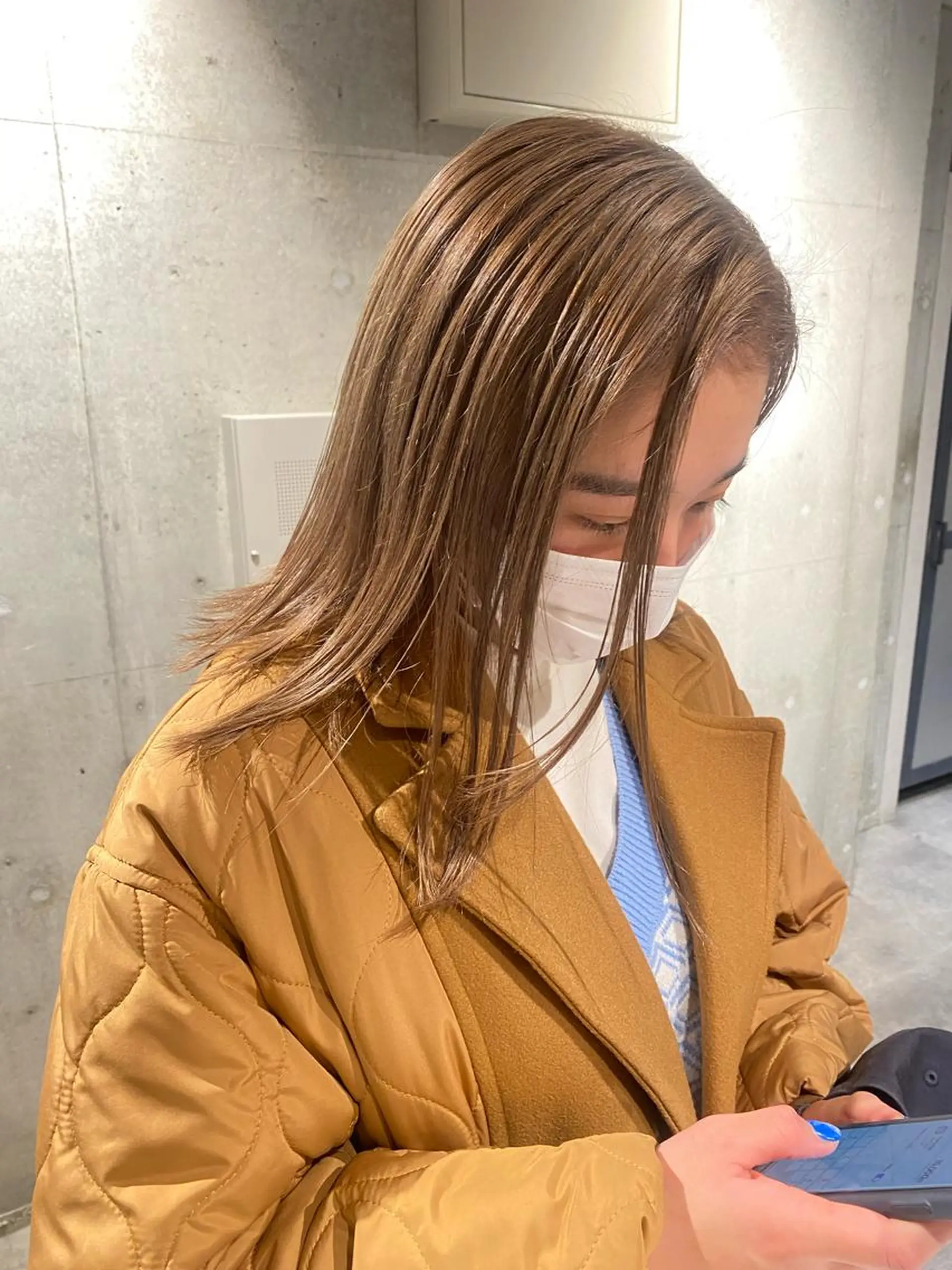 カラー 透明感カラー ヘアカラー SALOWIN 原宿ILSalice所属・ナチュラル特化 低価格/ＪＯのヘアスタイル