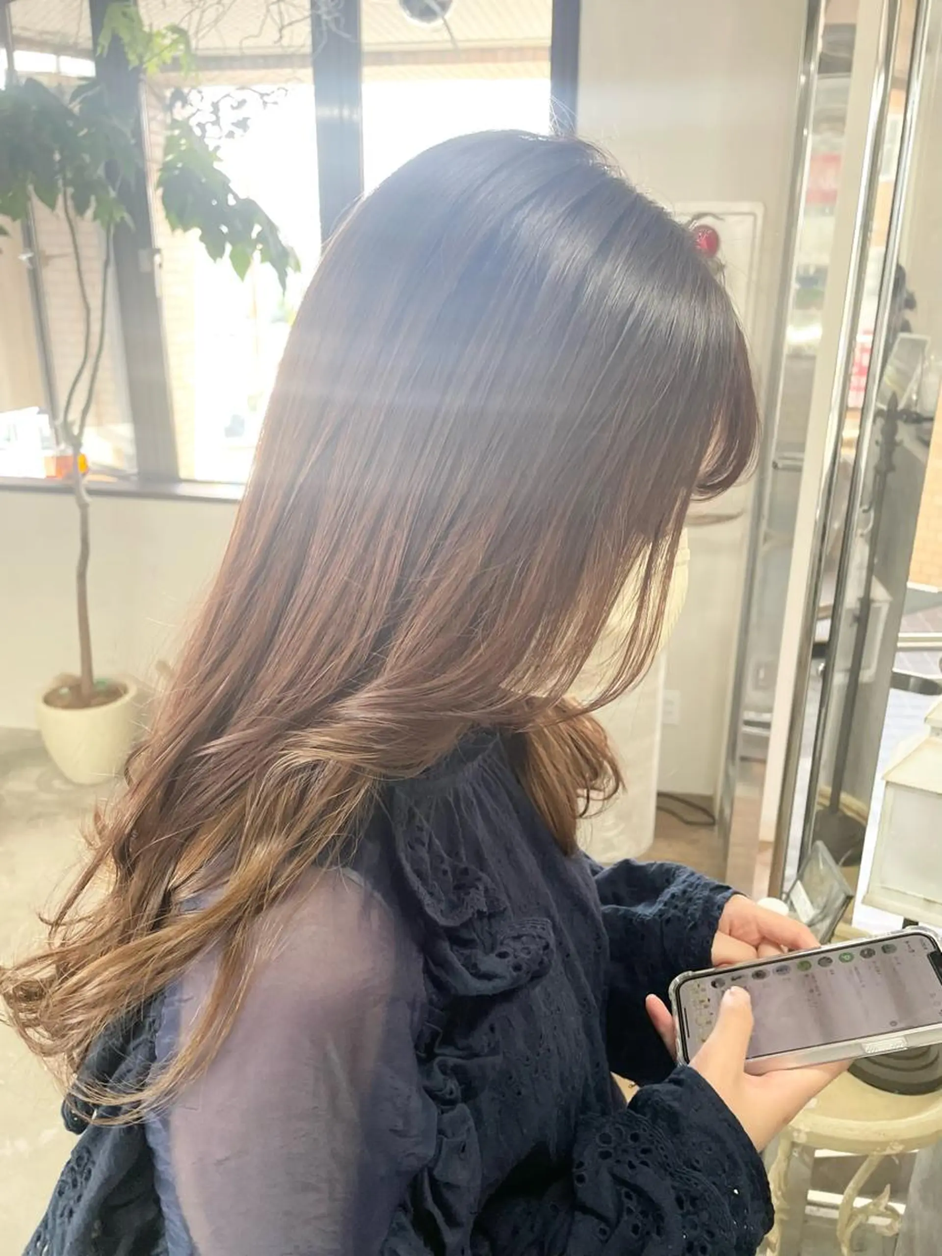 ロング 橋本 彩花のマツエク・マツパデザイン