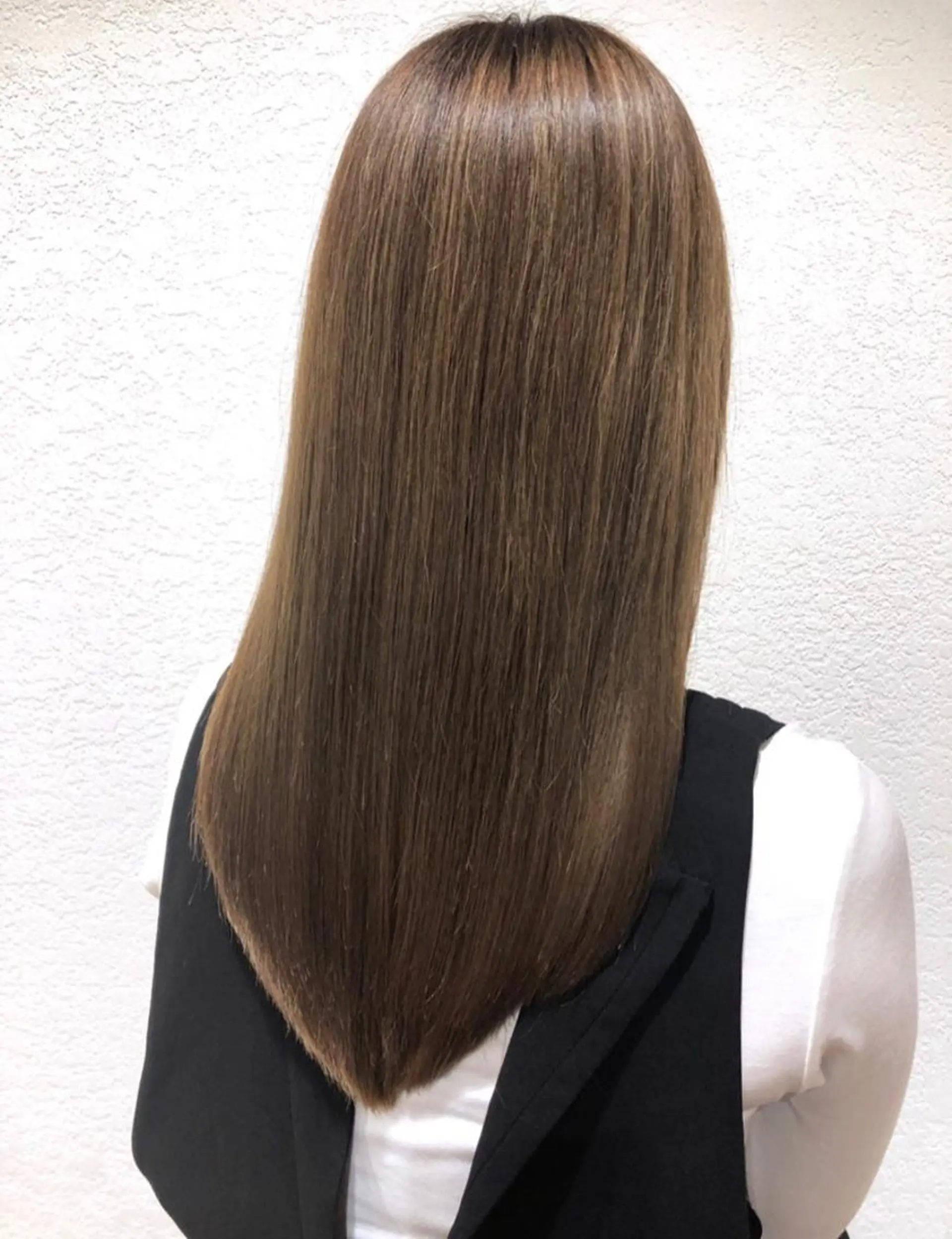 ロング カラー ブラウンカラー グレージュ カット ヘアカラー 縮毛矯正 トリートメント 縞田 健一のヘアスタイル