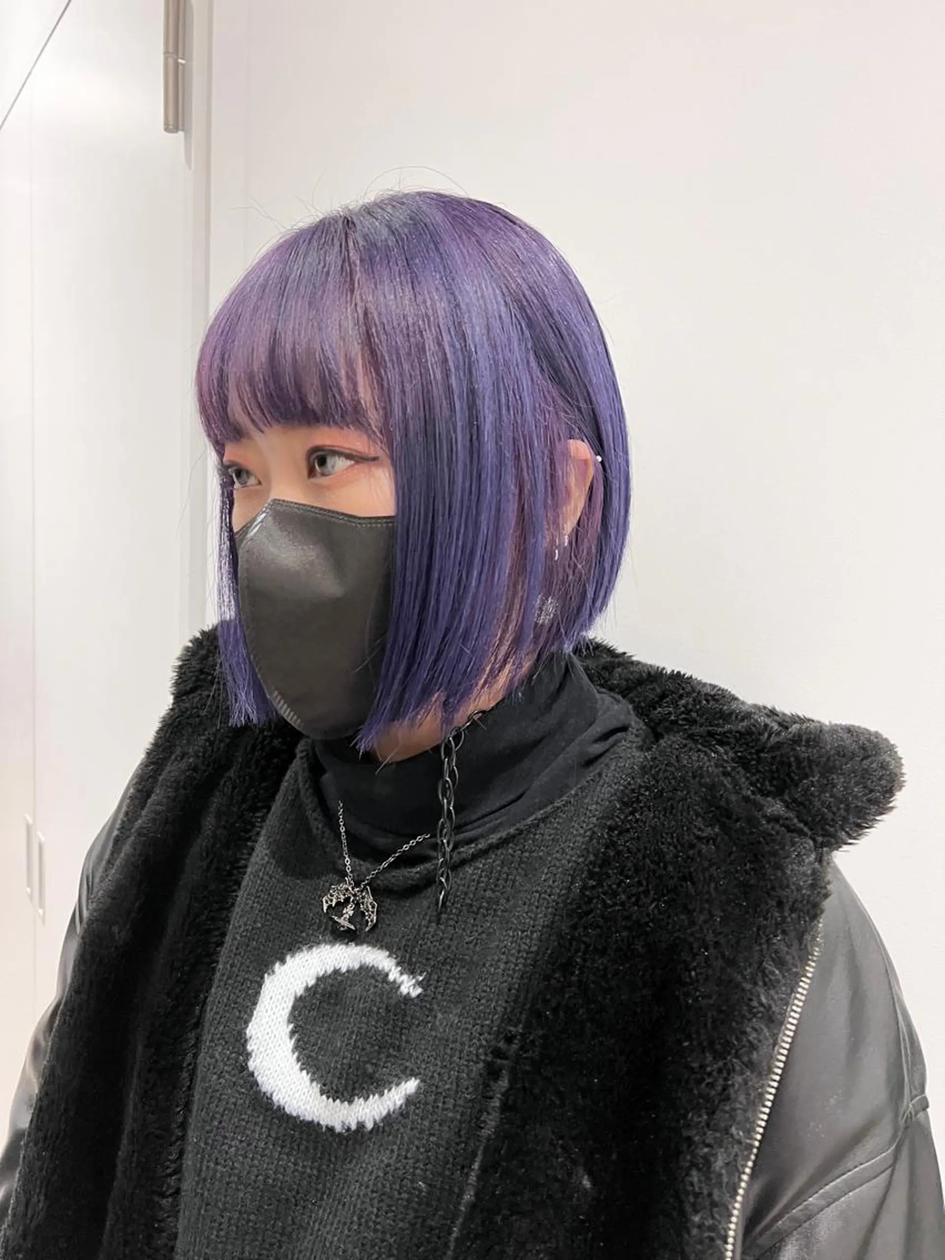 ミディアム カラー カット ヘアカラー トリートメント ally hairsalon所属・Emi .のヘアスタイル