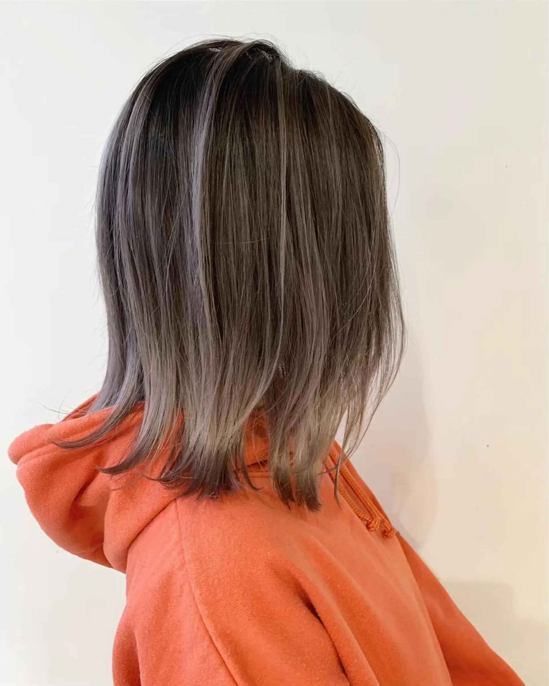 ミディアム カラー Monan 新宿所属・ケイジ✨透明感 /艶カラー✨のヘアスタイル