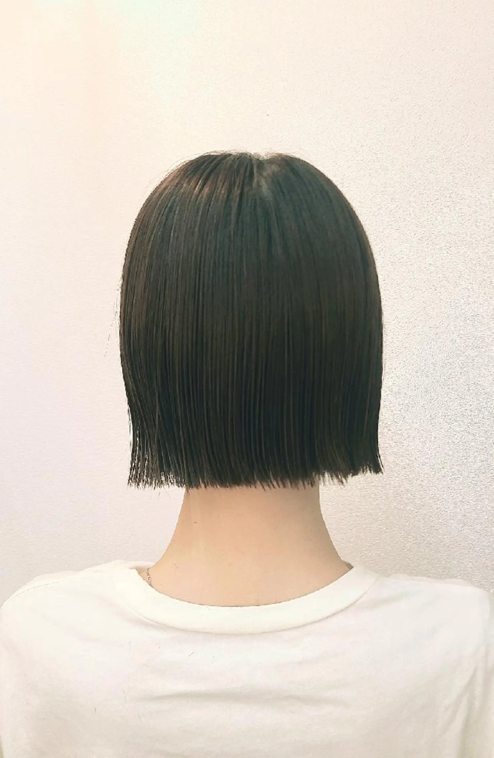 ショート 切りっぱなしボブ ショートボブ ボブ ショートヘア yolo.所属・夜特化型ヘアサロン 𓃱yolo.タナベのヘアスタイル