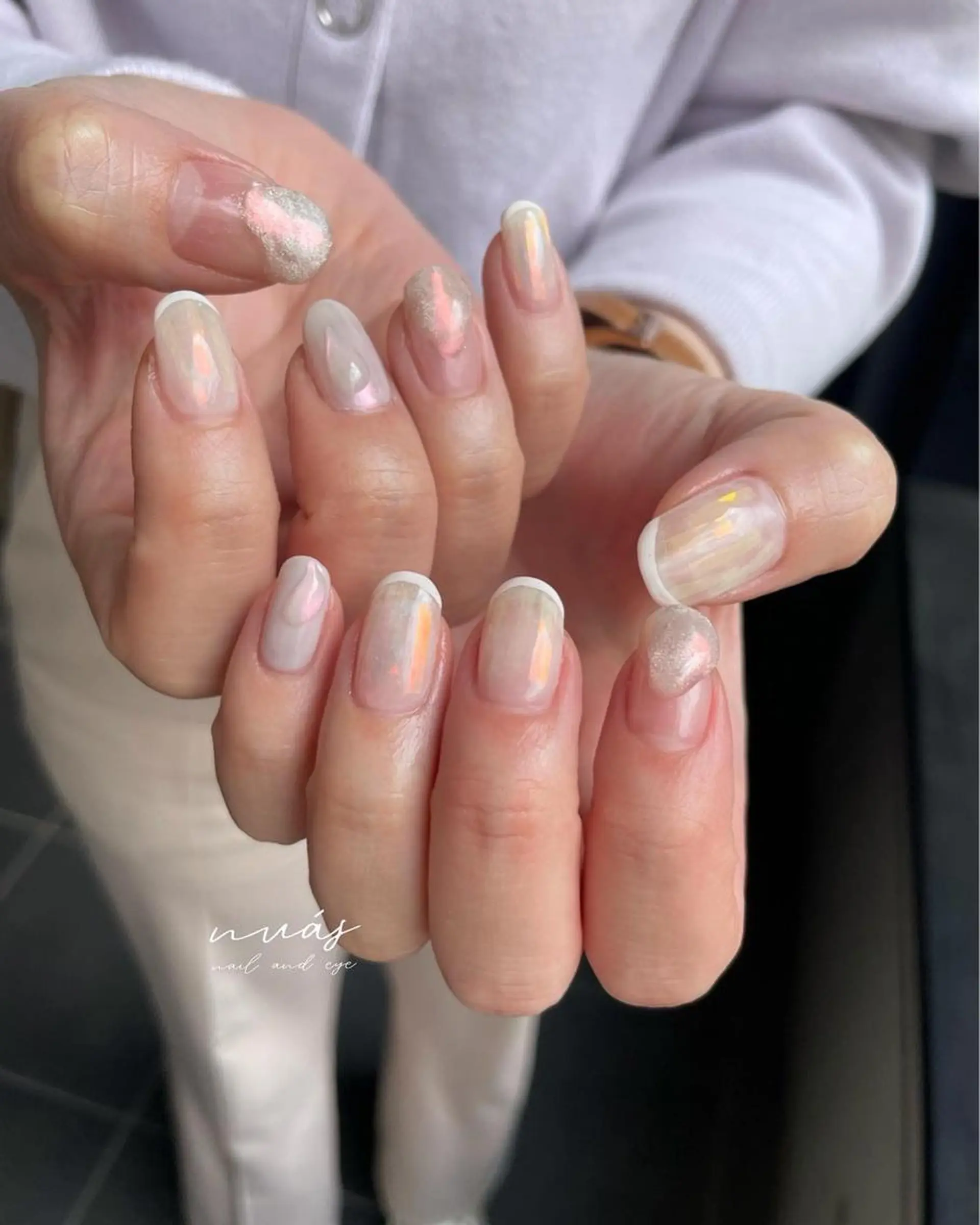 ネイル ハンドネイル nuás nail & eyeのネイルデザイン