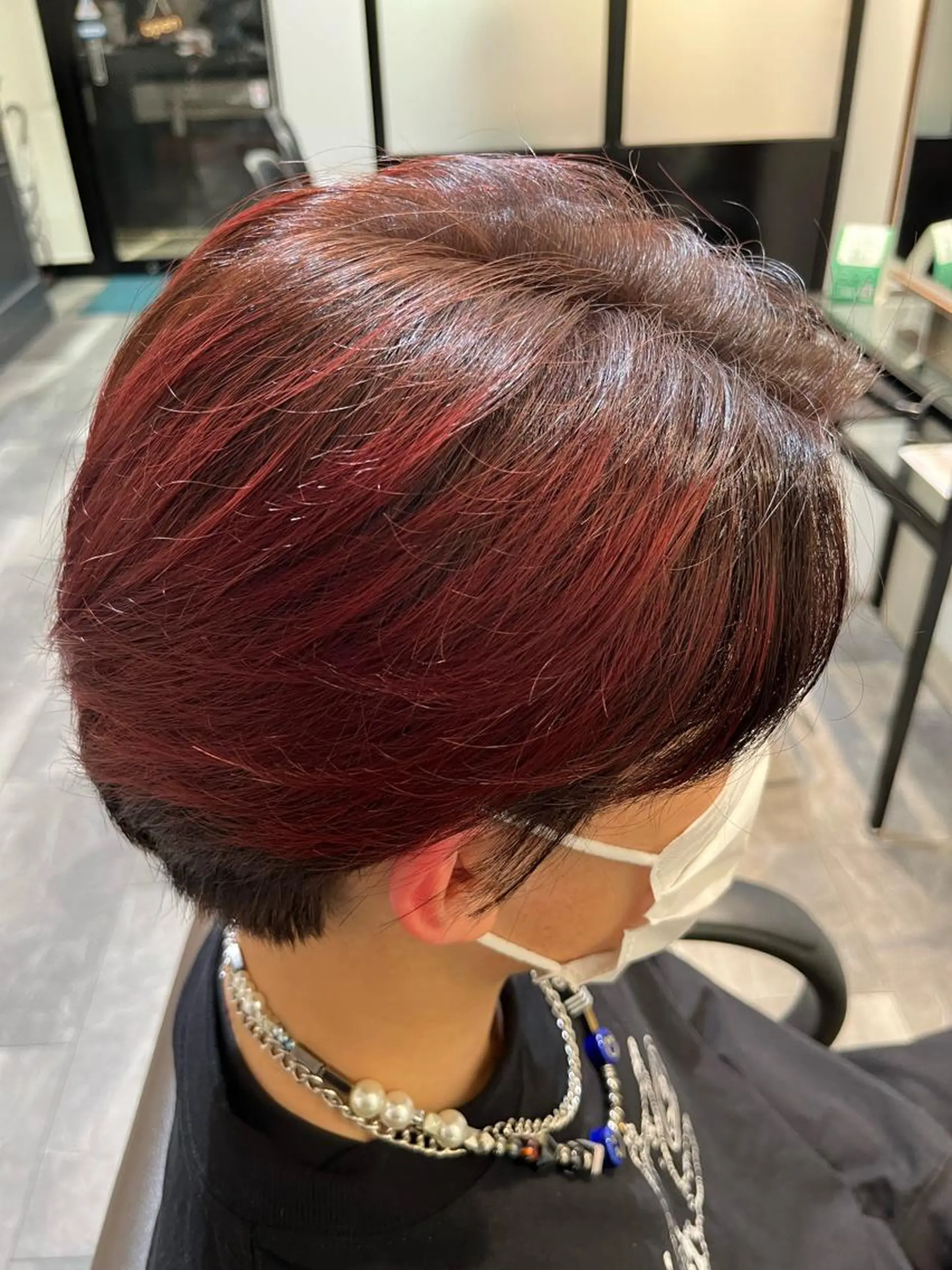 カラー メンズ est   gracieux所属・🔥坂本 リョウ🔥のヘアスタイル