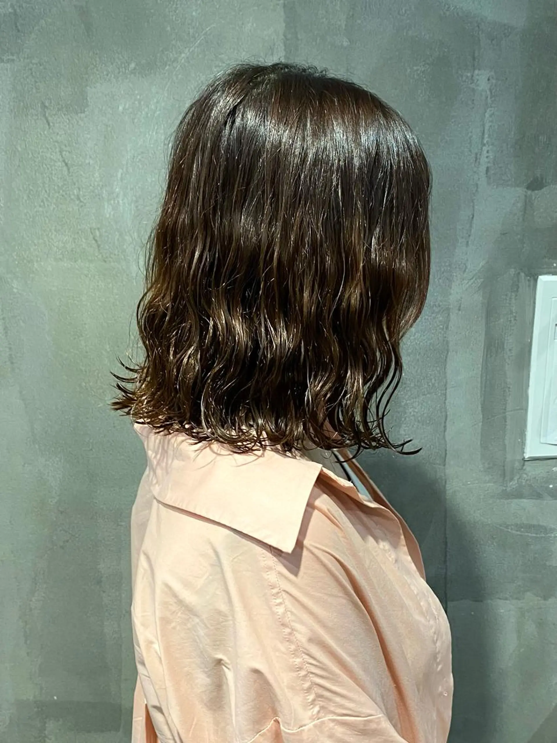 ミディアム パーマ カット パーマ Agu hair lore沼館店所属・八戸パーマ/メンズパ ーマ/シンゴ。のヘアスタイル