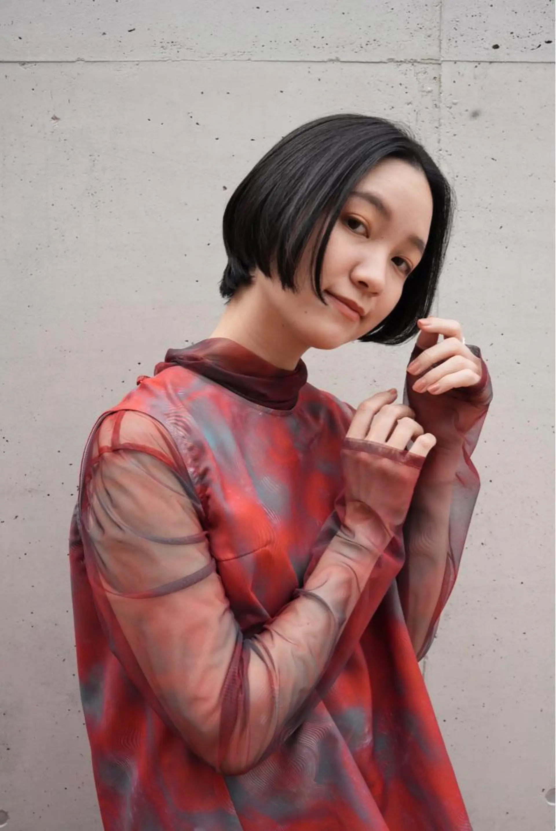 ショート ショートボブ ハンサムショート ボブ ショートヘア カット ヘッドスパ 高木 麻知子のヘアスタイル