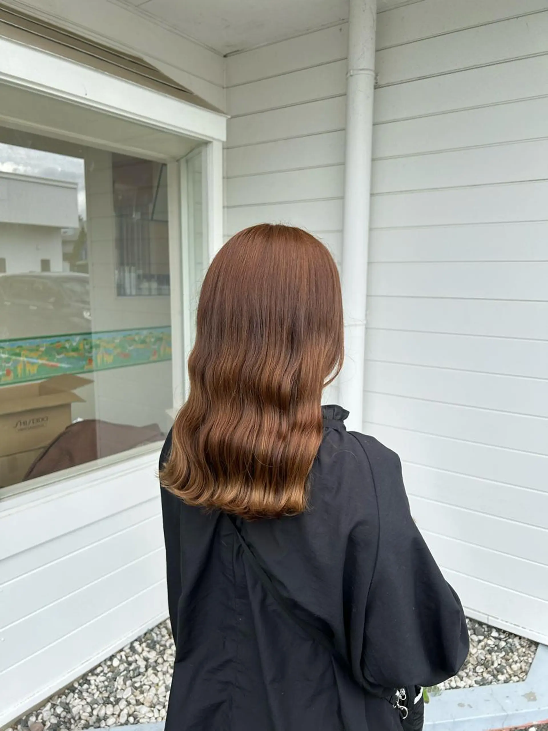 ロング カラー ブリーチ ブリーチなしカラー nakano amiのヘアスタイル