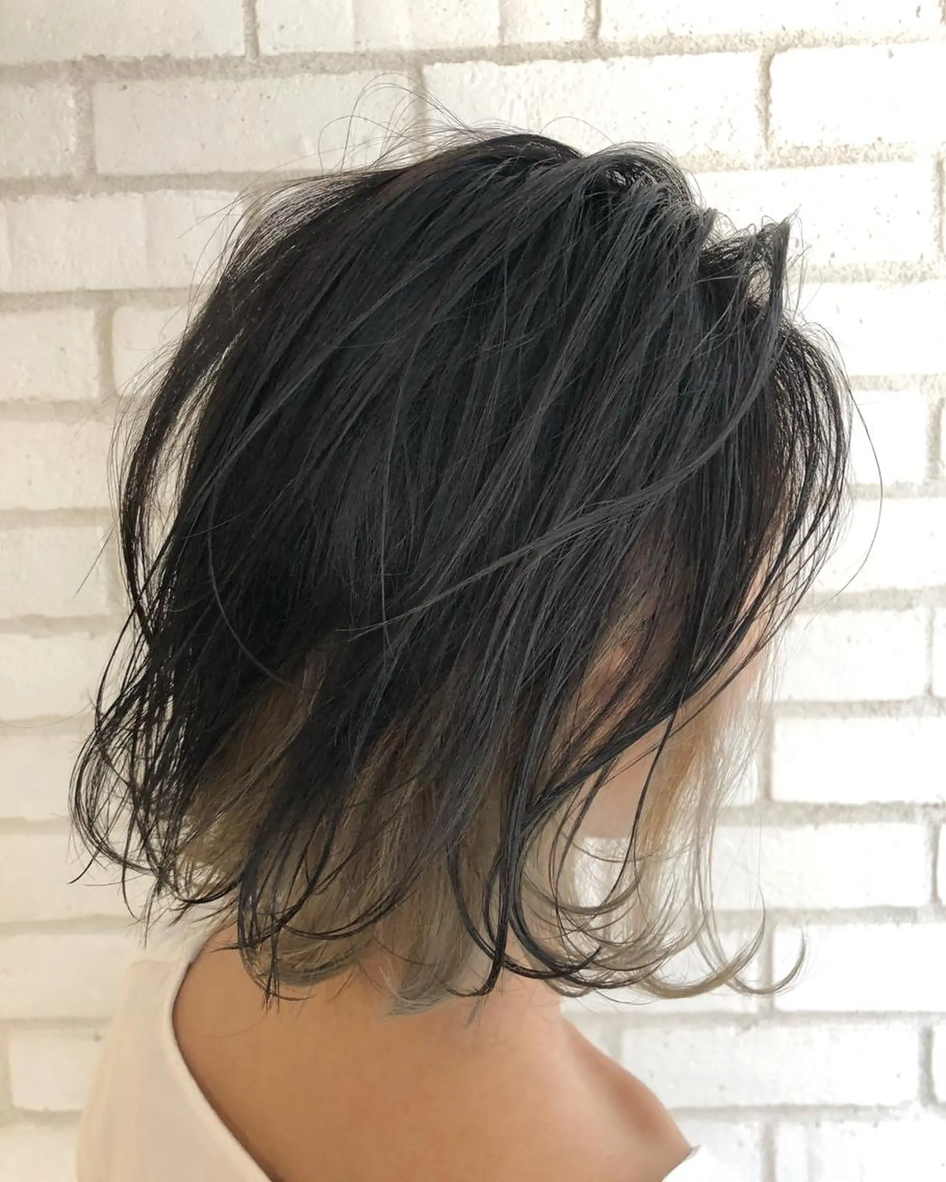 ミディアム カラー インナーカラー she2.shinjuku所属・顧客様専用予約 新規予約不可のヘアスタイル