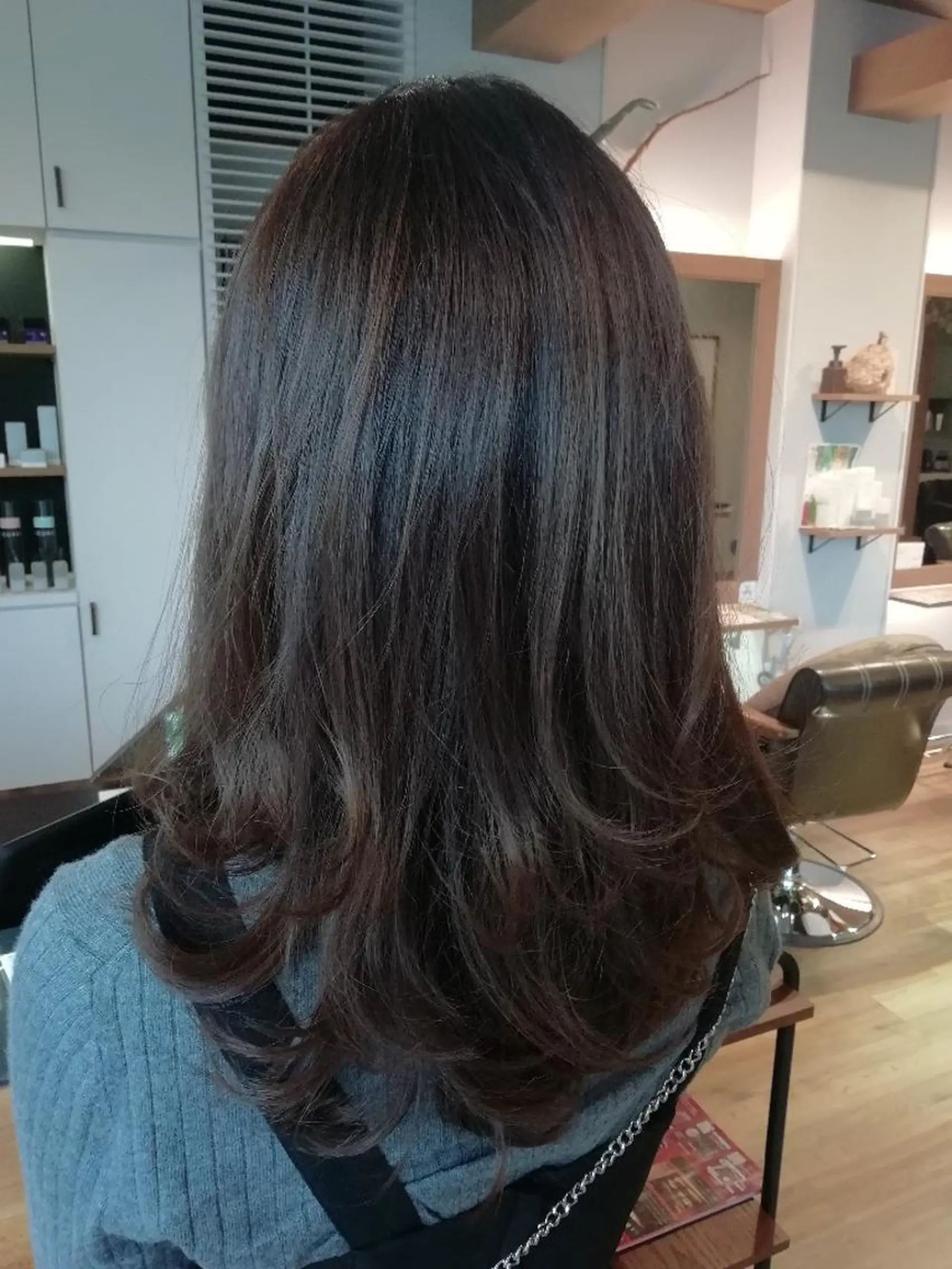 カラー ベージュカラー 堀 望美のヘアスタイル