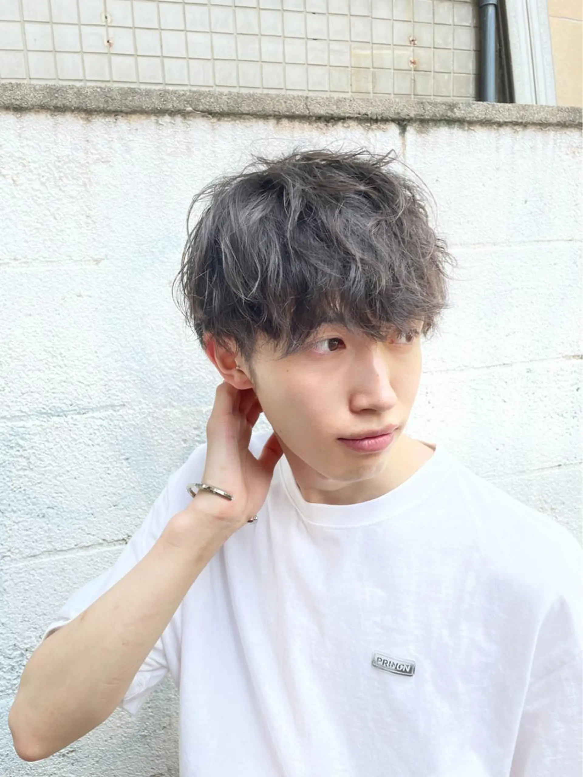 セミロング 渋谷 ミモザワークス タニグチヨシユキのヘアスタイル