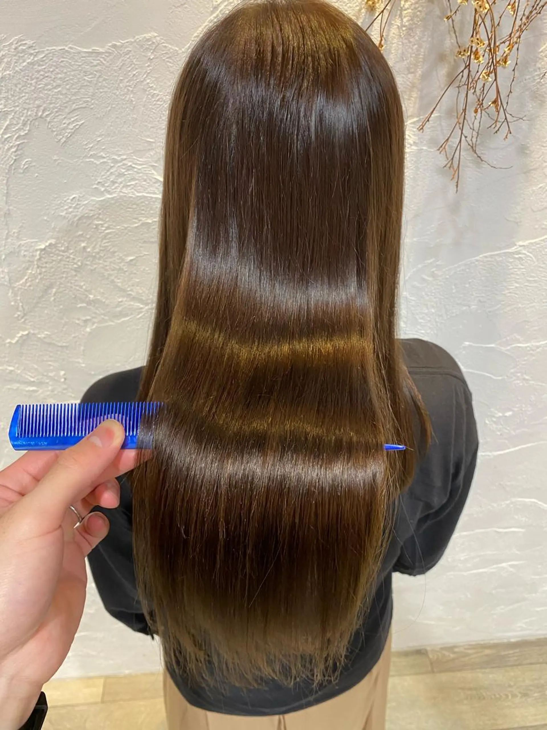 ロング カラー パーマ メンズ 縮毛矯正 安部 真輝のヘアスタイル