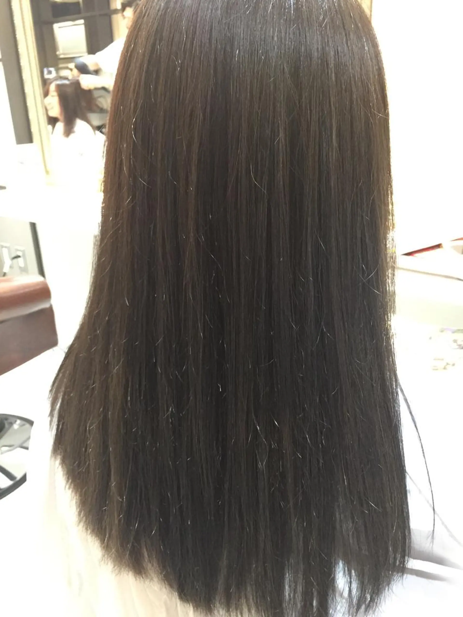 セミロング カラー アディクシーカラー アッシュ アッシュグレー アッシュグレージュ グレージュ wavi hair所属・後藤 ユウキ/髪質改善🫧のヘアスタイル
