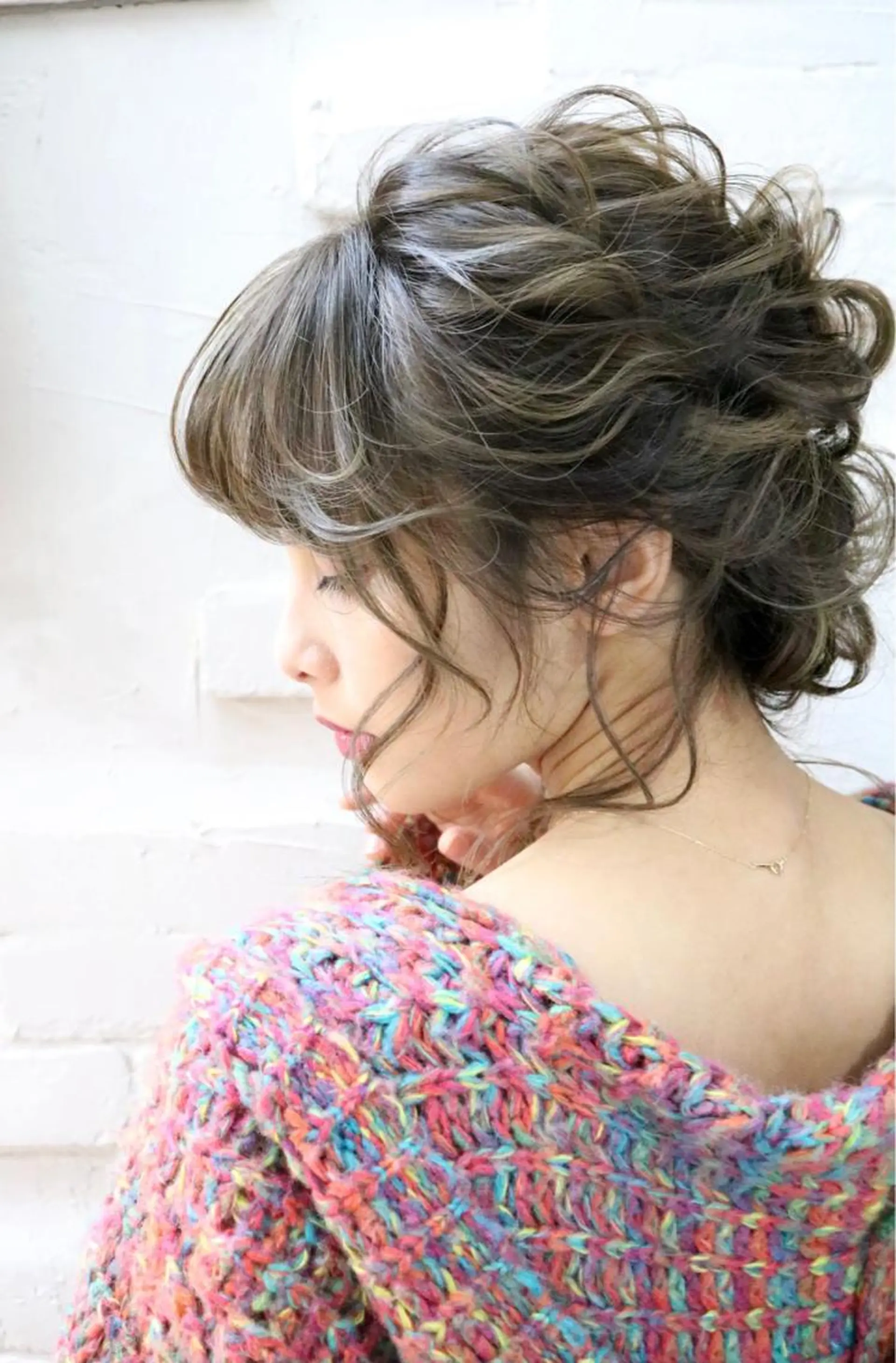 セミロング まつパ・ヘアセット ♡Chinami♡のマツエク・マツパデザイン