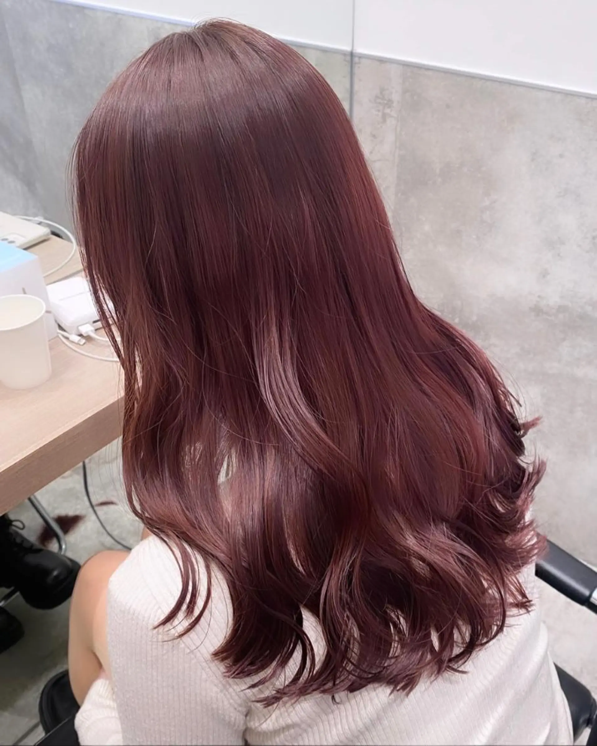 セミロング カラー カット ヘアカラー トリートメント 💗ガーリーヘア🎀 saki💗のヘアスタイル