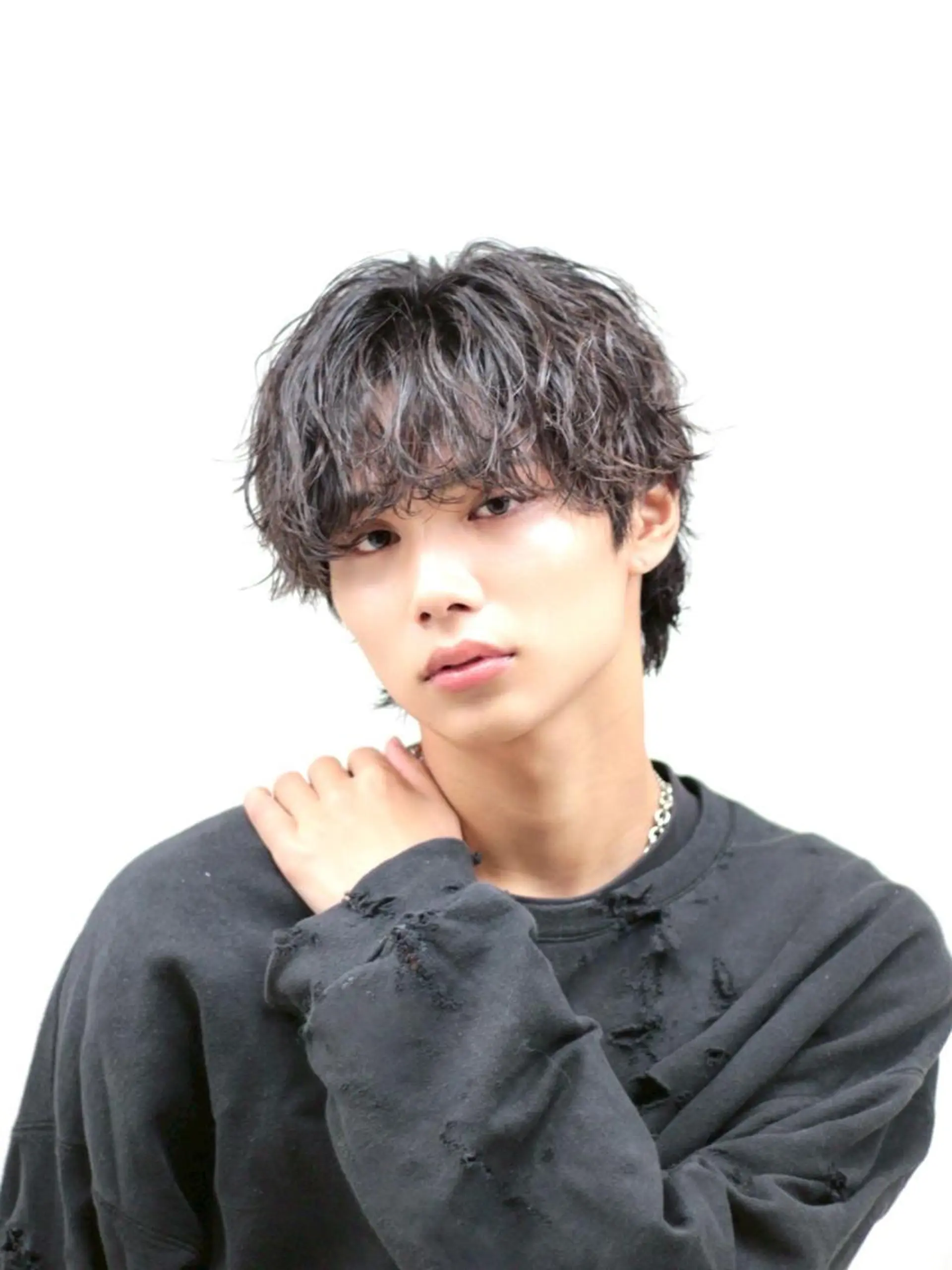 ショート ヘアカラー トリートメント ヘッドスパ ヘアセット ✨【公式】渋谷メンズ サロン BLUCK✨のヘアスタイル