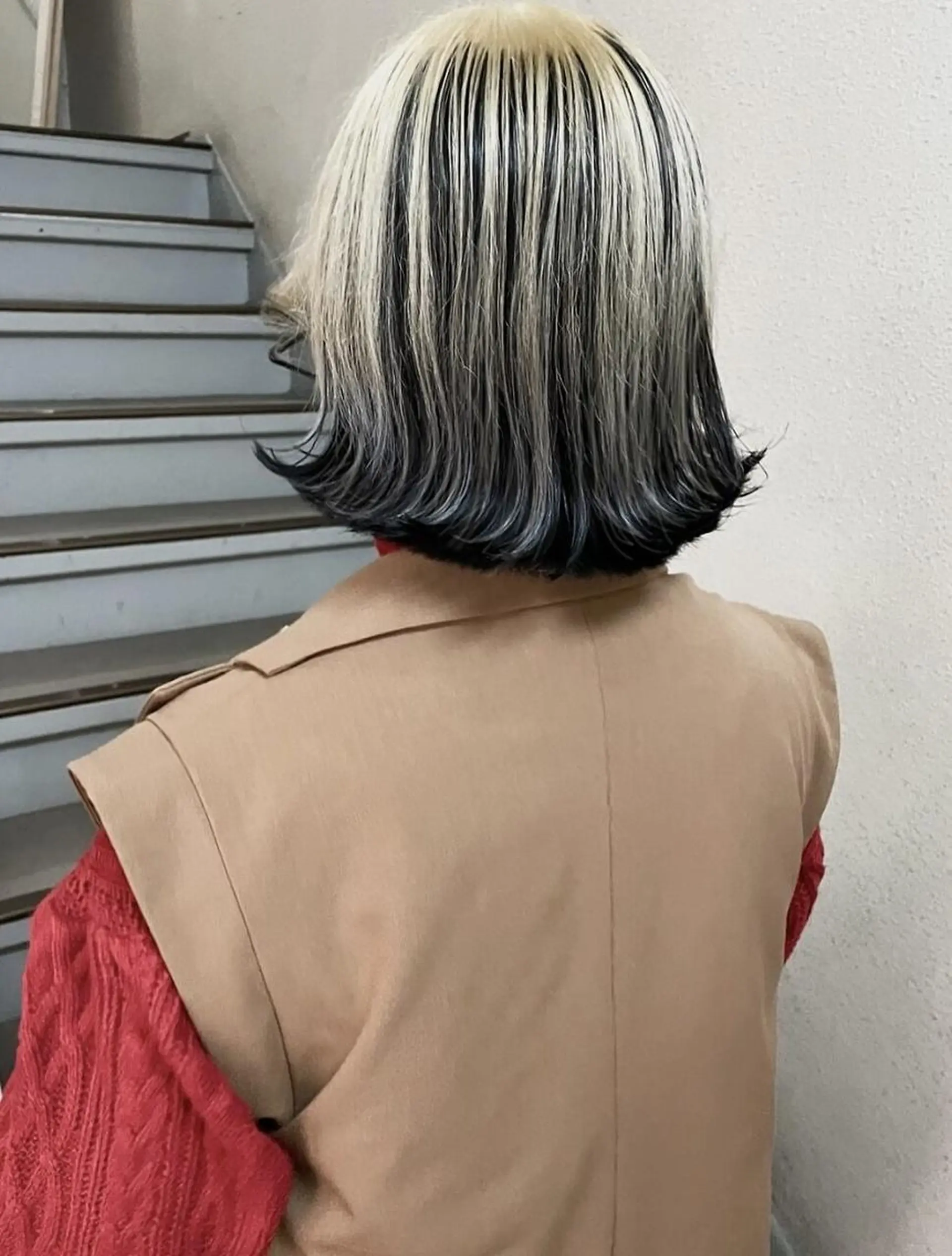 ミディアム 韓国特化エクステ🟨 エクステのヘアスタイル