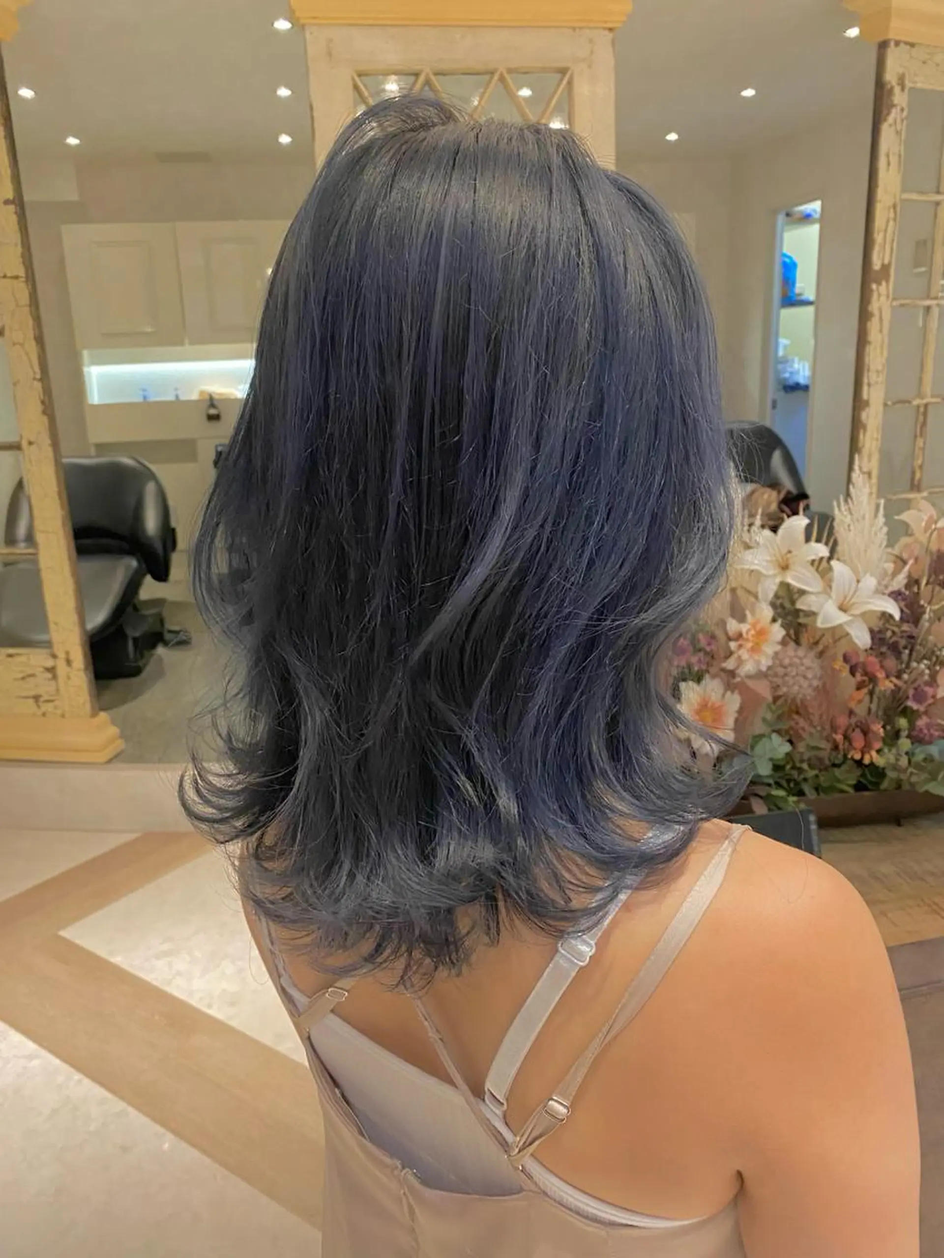 カラー 艶カラー/ボブ /似合わせ/田口愛那のヘアスタイル