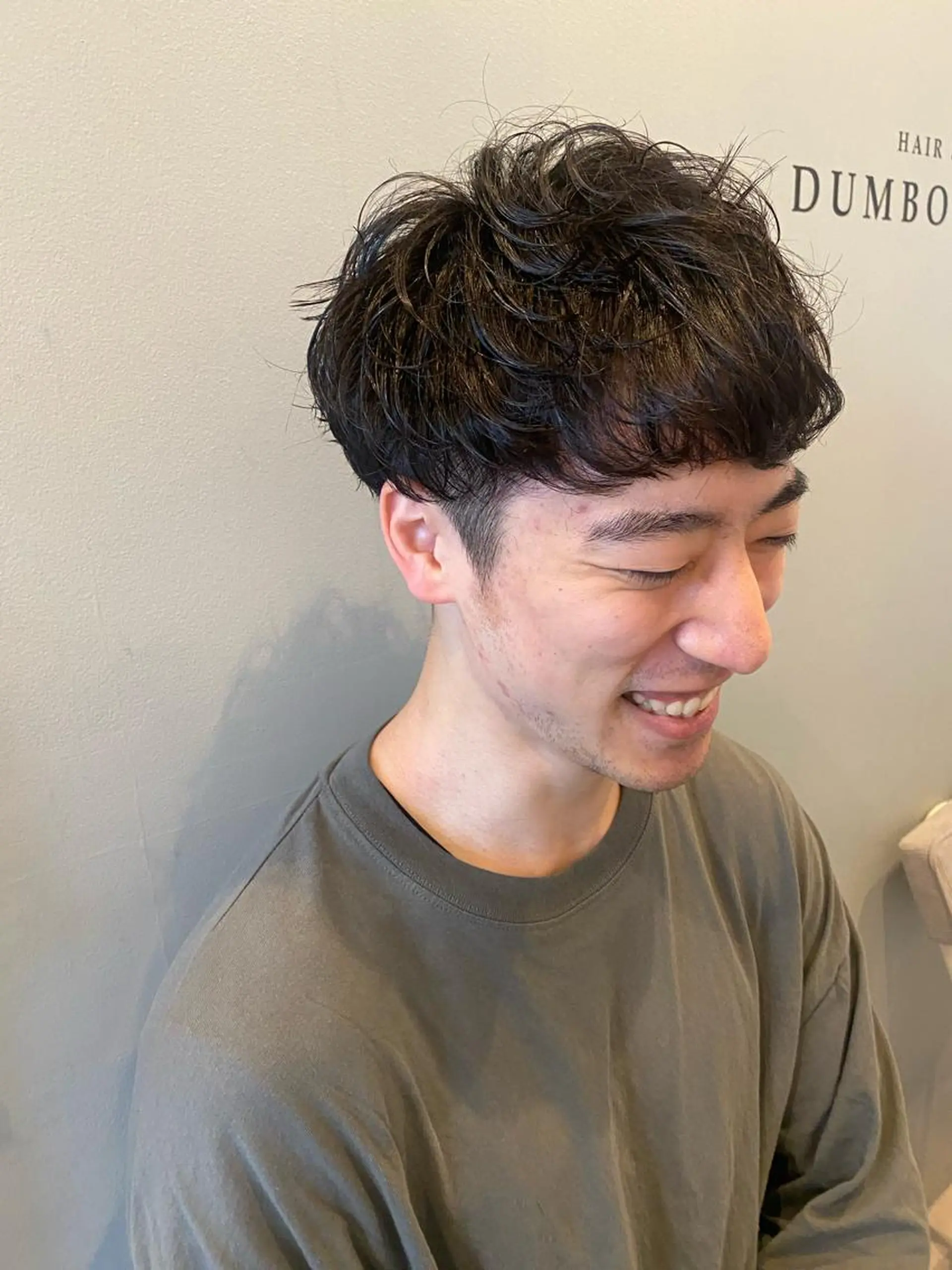 パーマ メンズ カット パーマ トリートメント Dxxxx III所属・オシャレ女性目線の 大人メンズ❁⃘*.ﾟのヘアスタイル