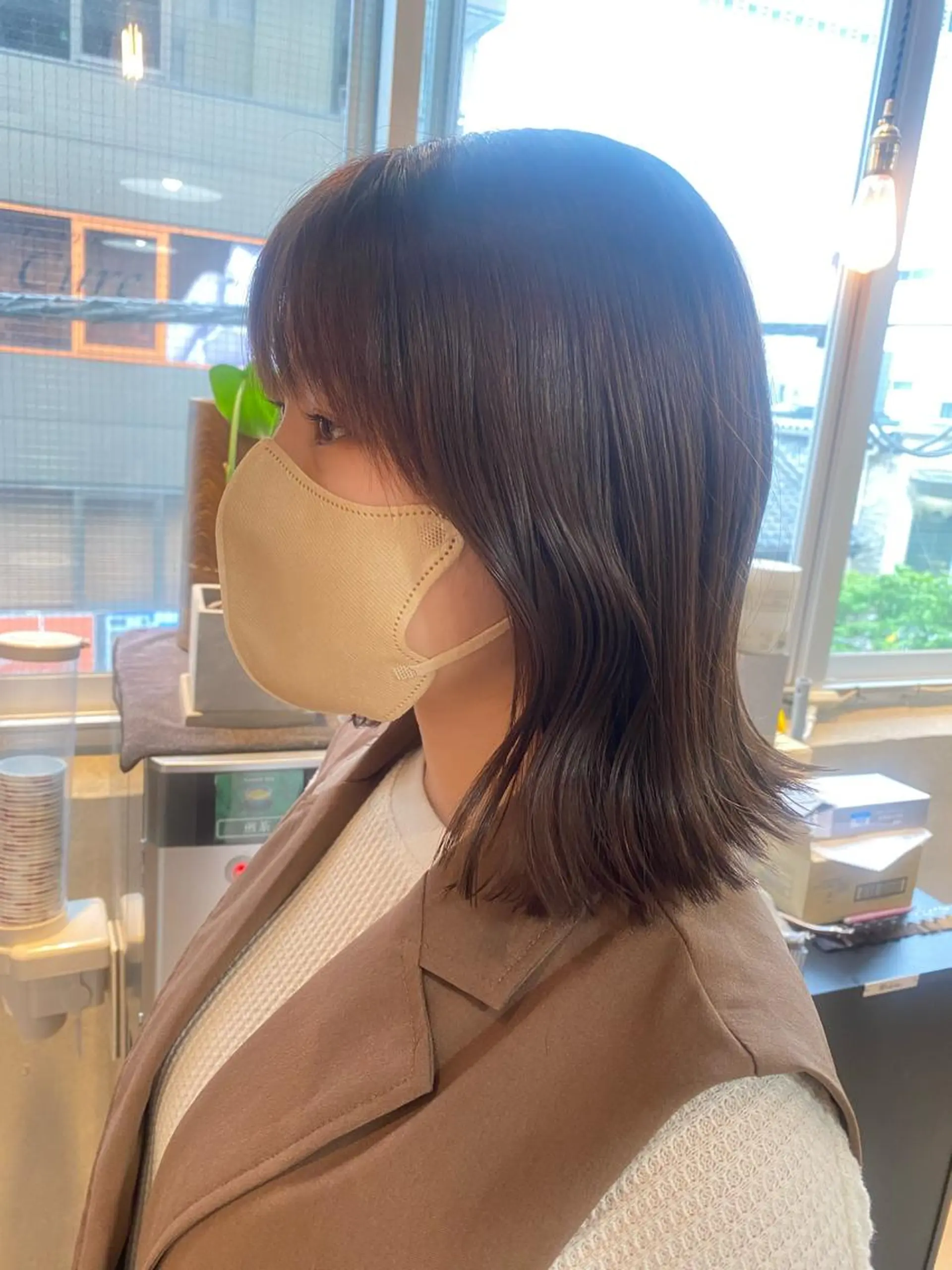ミディアム 似合わせカット 西山 恵太郎のヘアスタイル