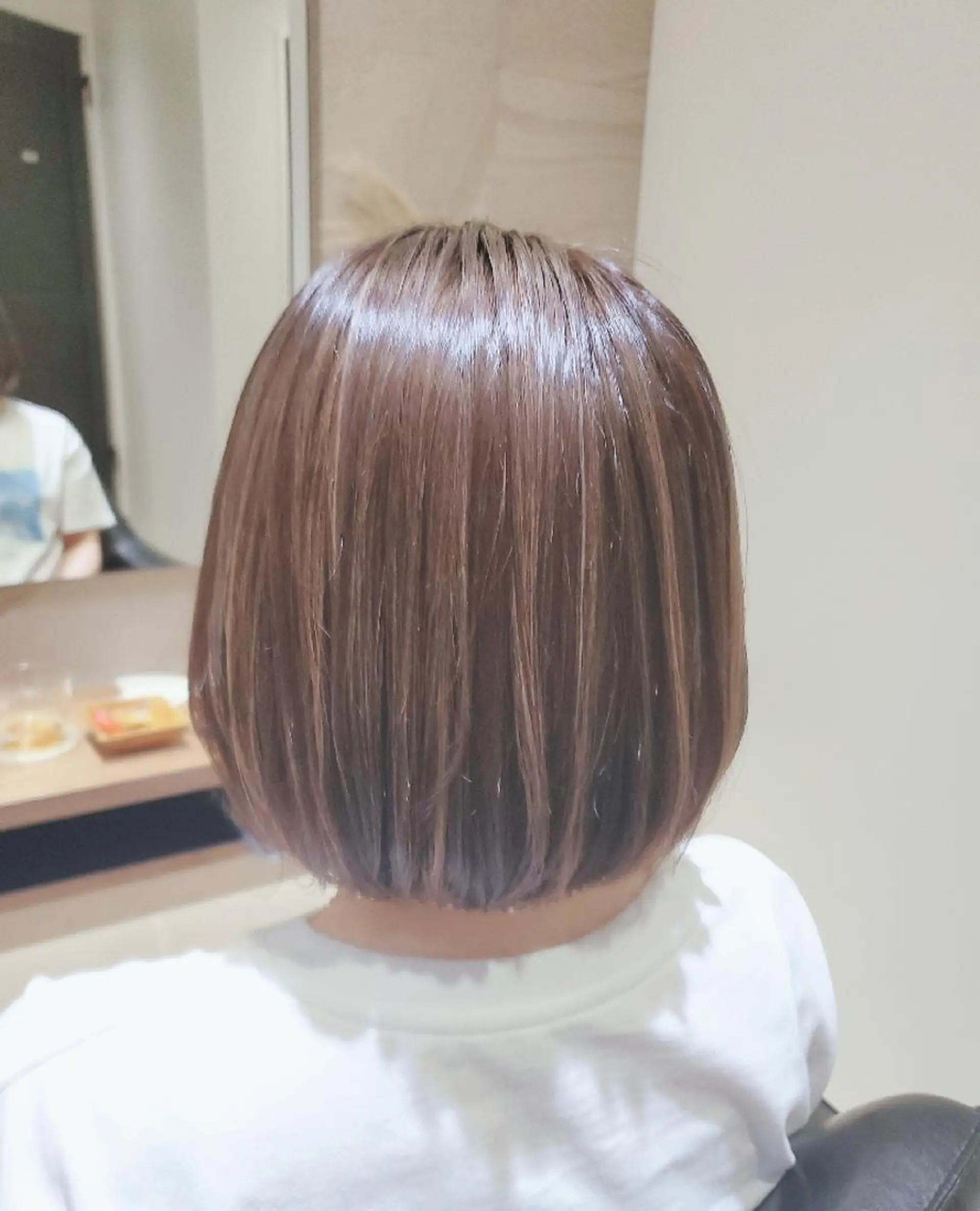 ショート カラー ハイライトカラー ボブ ハイライト 💎カラー特化💎 長嶺文江💎のヘアスタイル