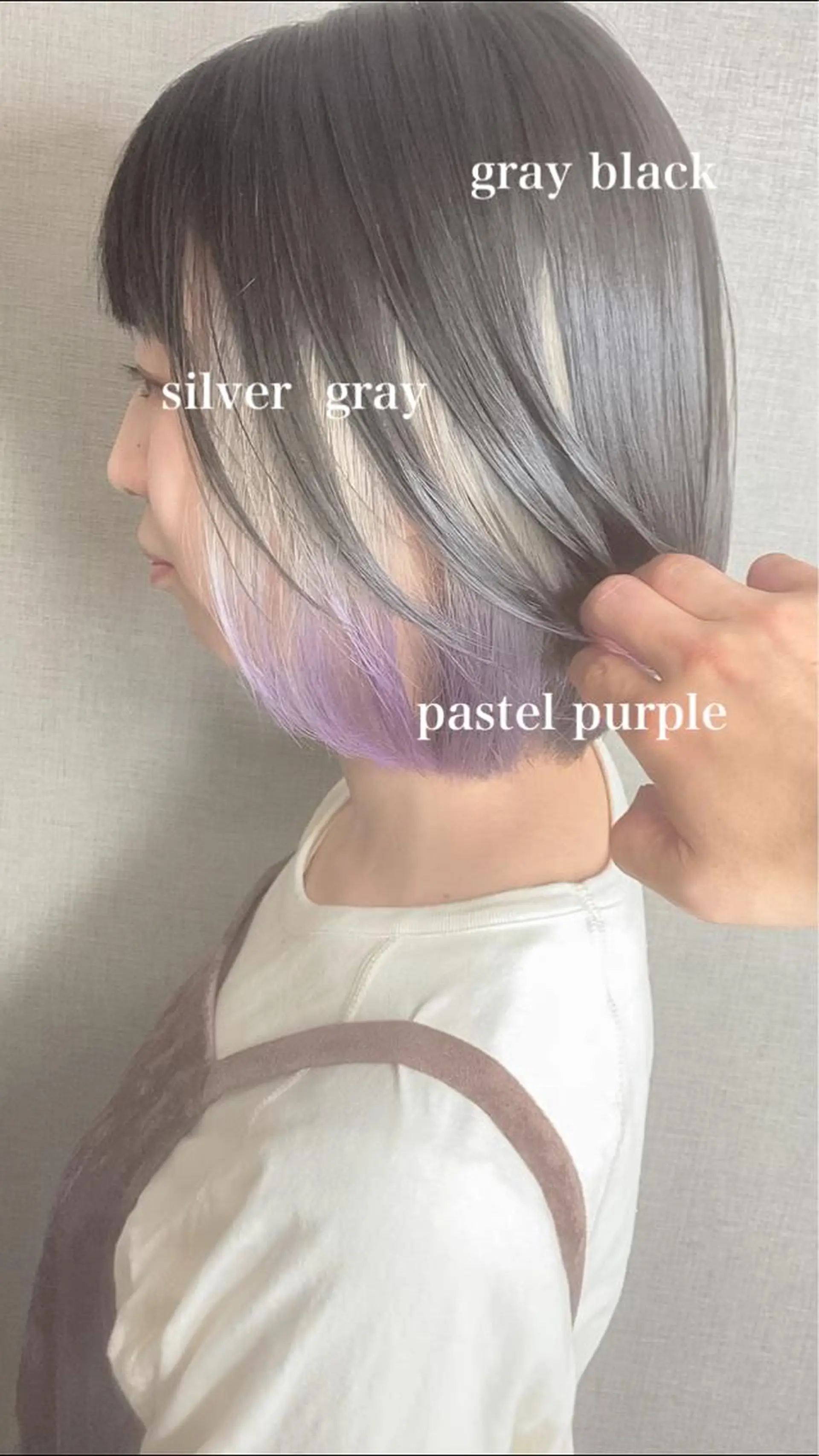 ショート カラー Selenehair 三条本店のヘアスタイル