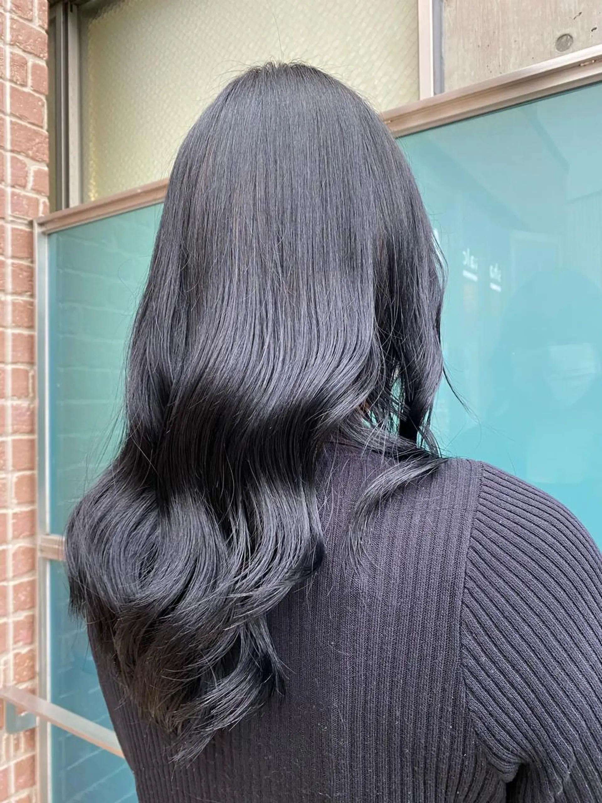 ロング ヘアカラー トリートメント 花見 亜沙美のヘアスタイル