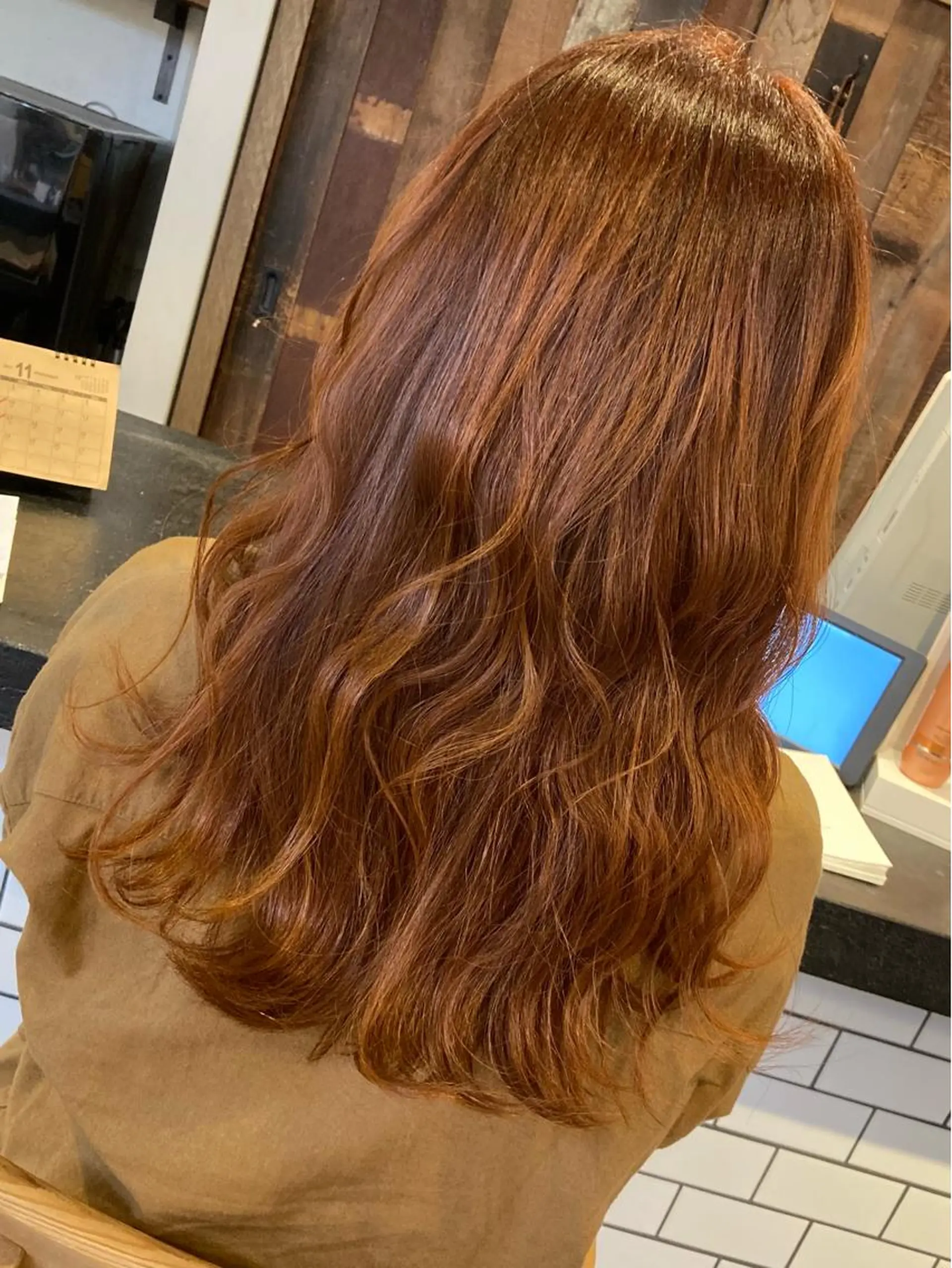 カラー オレンジ COMMUOVERE瓢箪山店所属・瓦井 慧のヘアスタイル