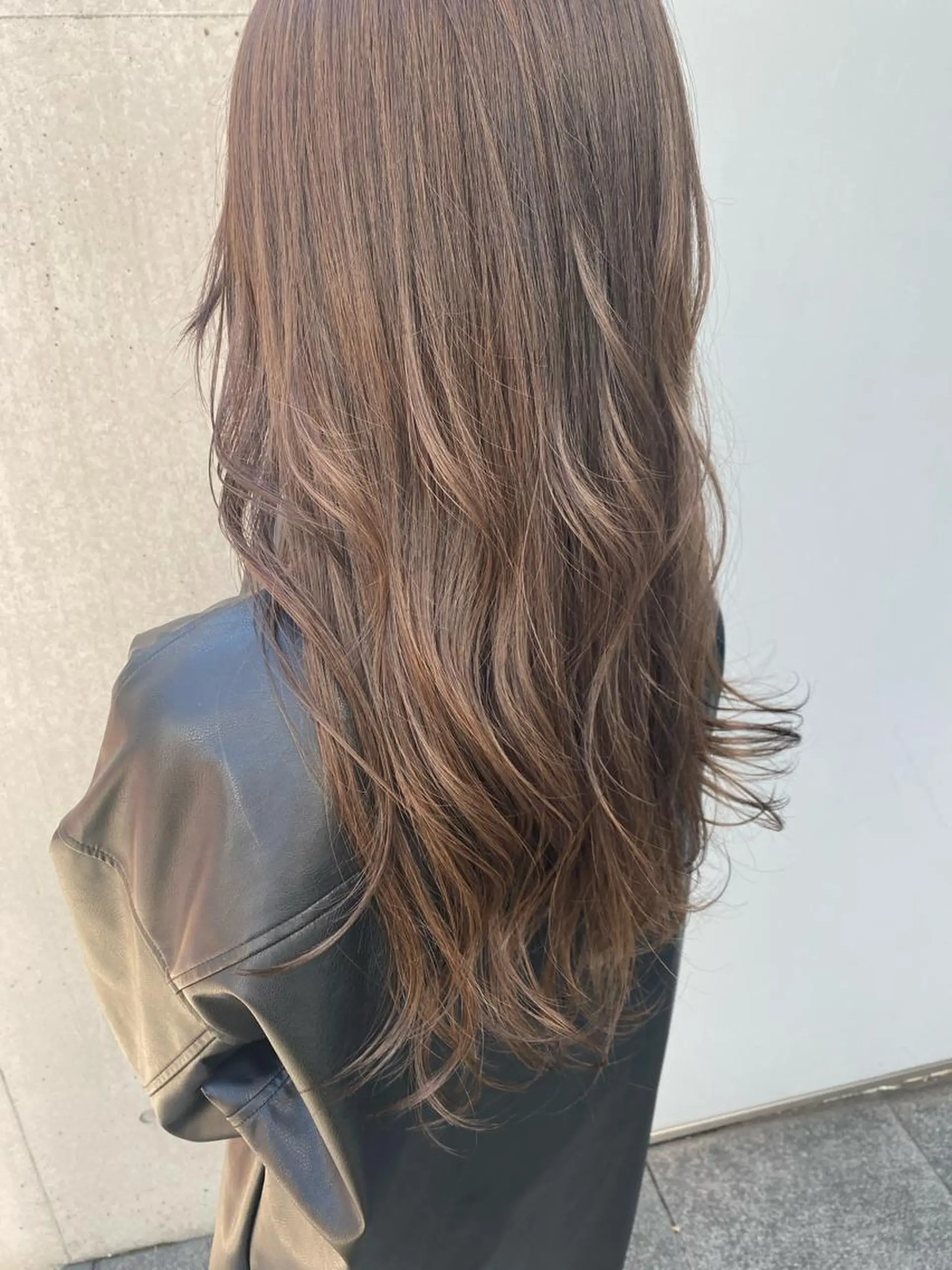 ロング 大橋 美咲のヘアスタイル