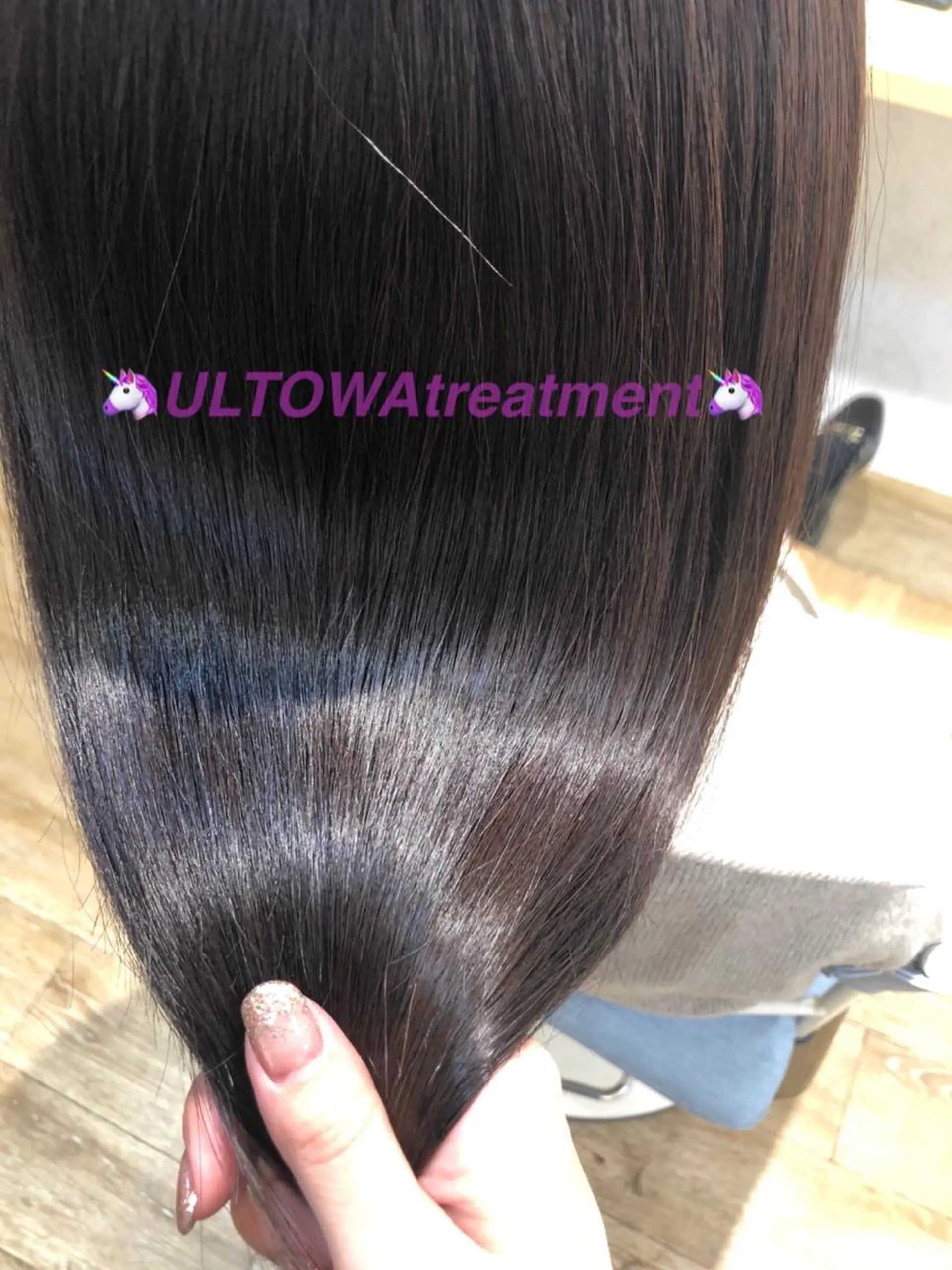 セミロング レイヤーカット❤︎ 韓国ヘア❤︎YUKAのヘアスタイル