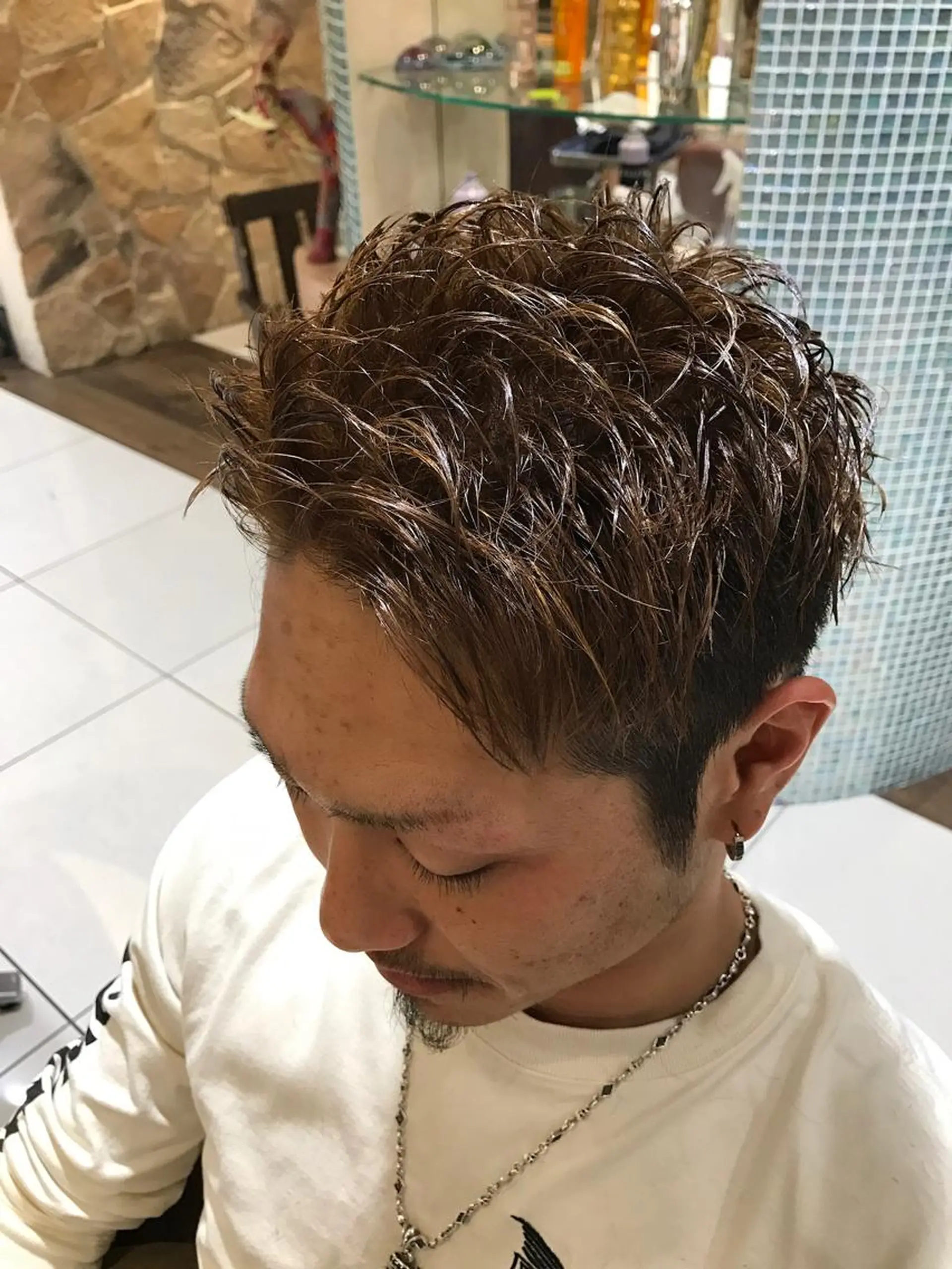 ショート カラー メンズ カット 🐠店長 二田直人🐠のヘアスタイル
