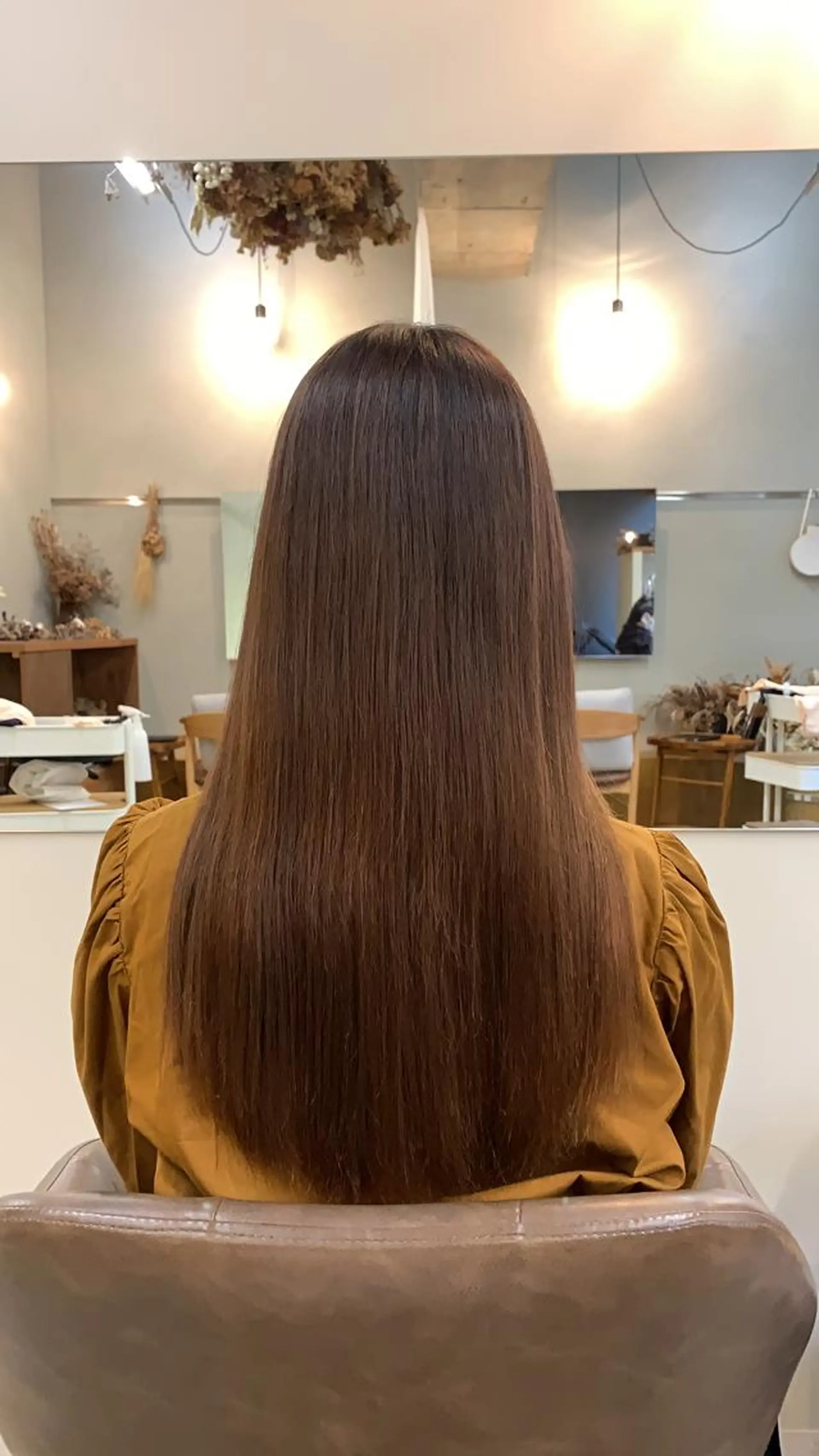ロング カット ヘアカラー トリートメント 名古屋/伏見/花屋 併設/不破新のヘアスタイル
