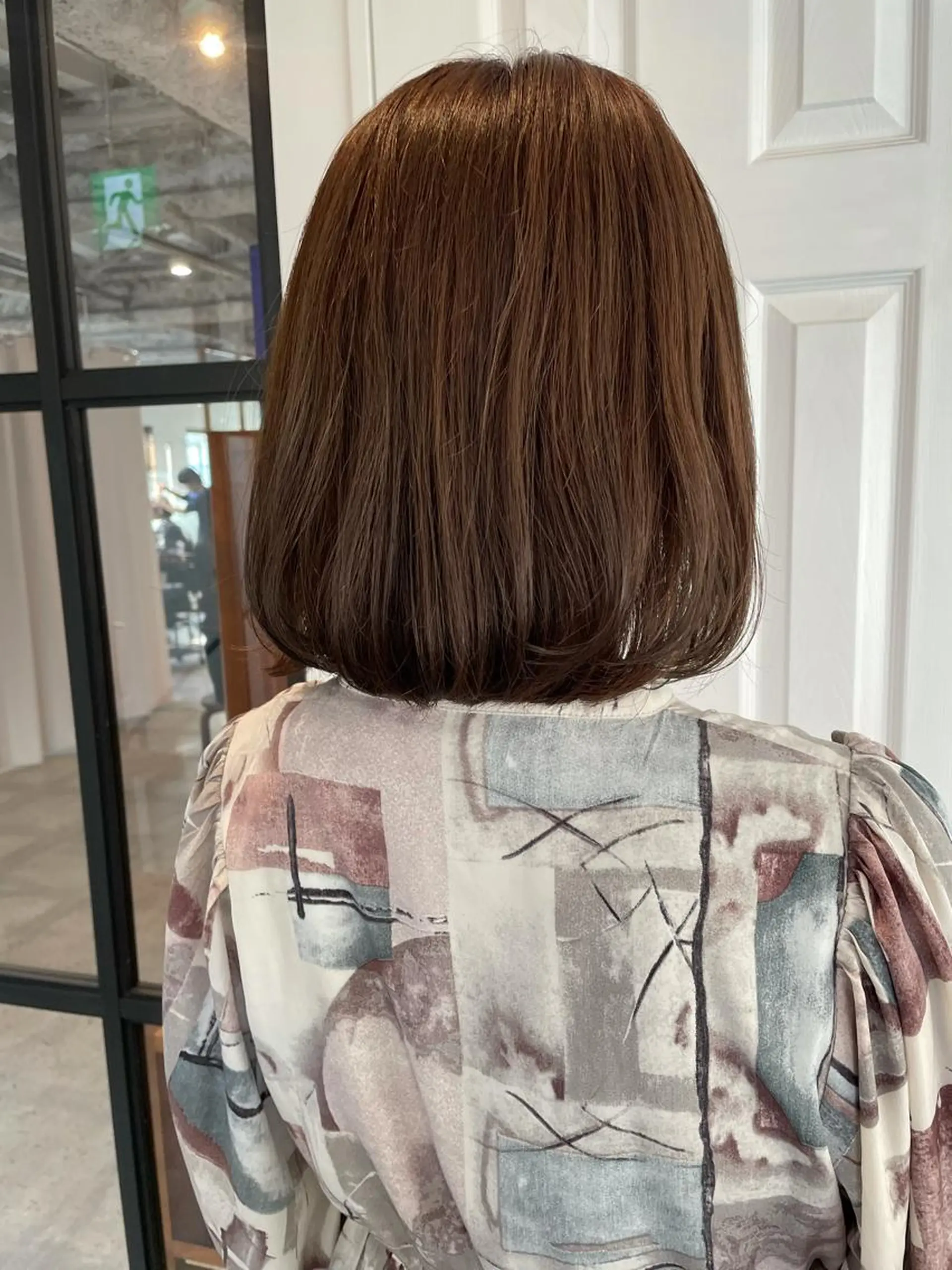 ミディアム カラー ブリーチ グレージュ ブリーチなしカラー オリーブグレージュ オリーブグレー カット ヘアカラー トリートメント 中目黒🌼 🌼ハナのヘアスタイル
