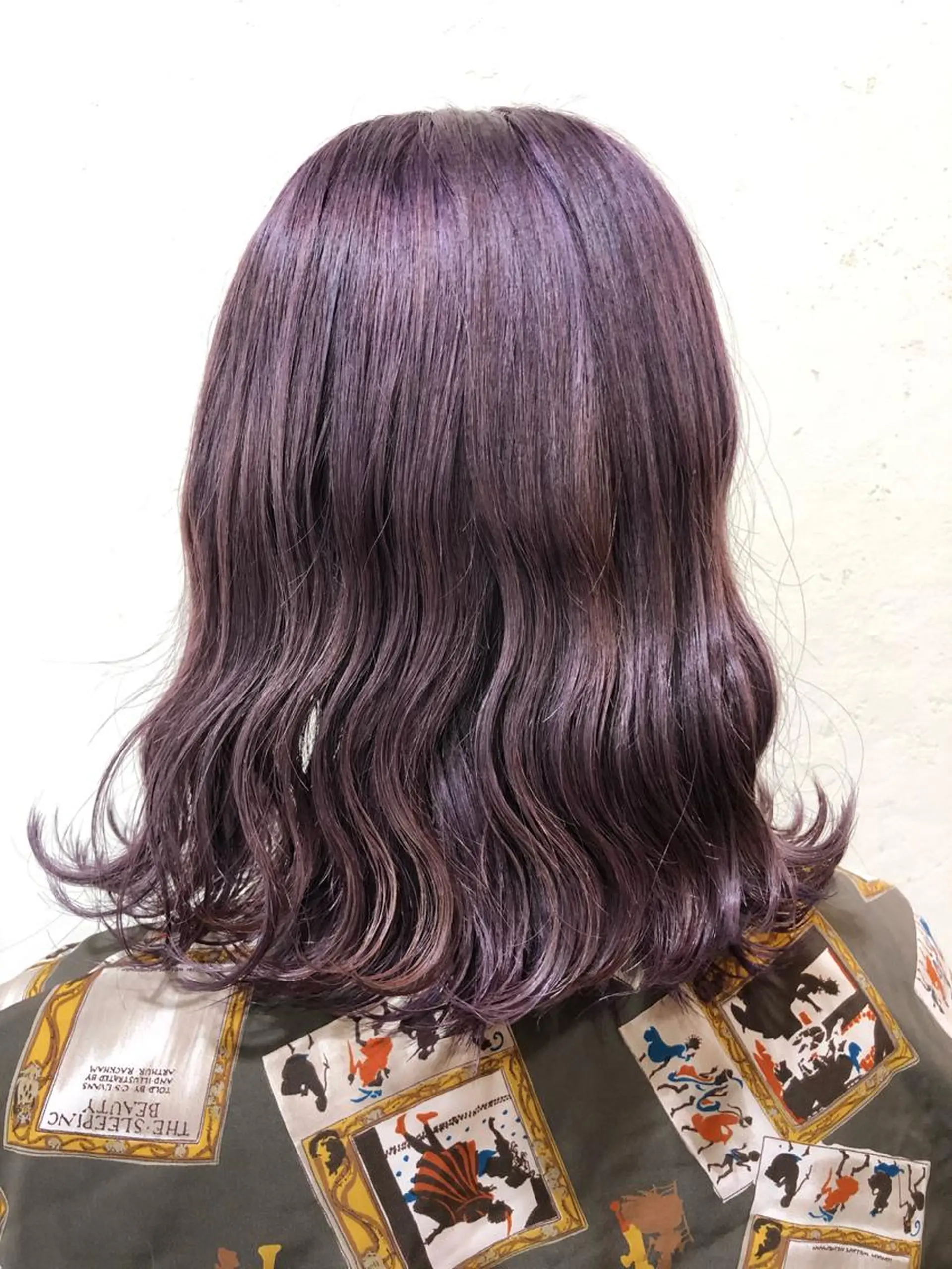 ミディアム 齋藤 結愛のヘアスタイル