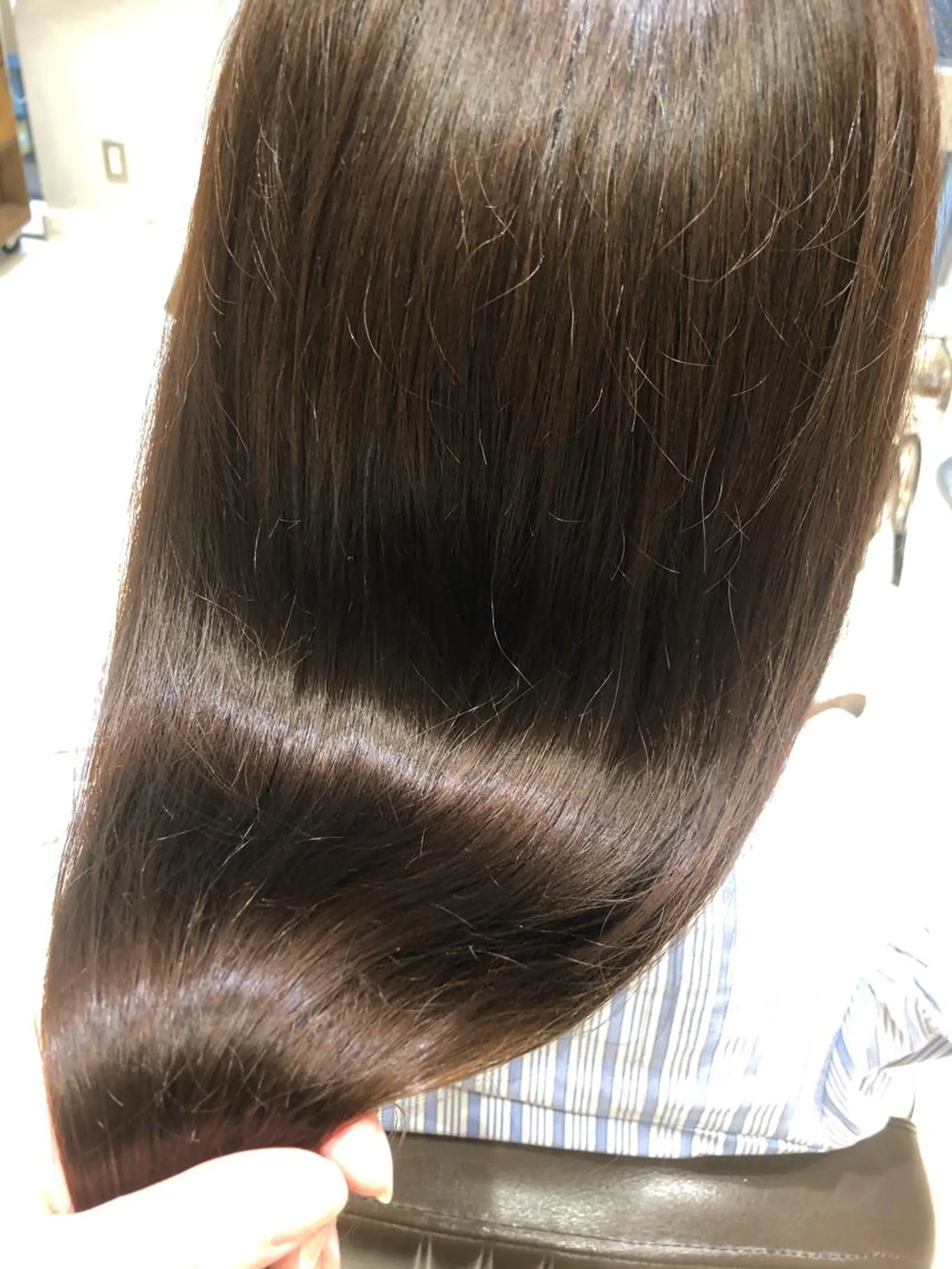 ロング 🩶赤み消しカラー 🐈‍⬛荻野美思🐾のヘアスタイル