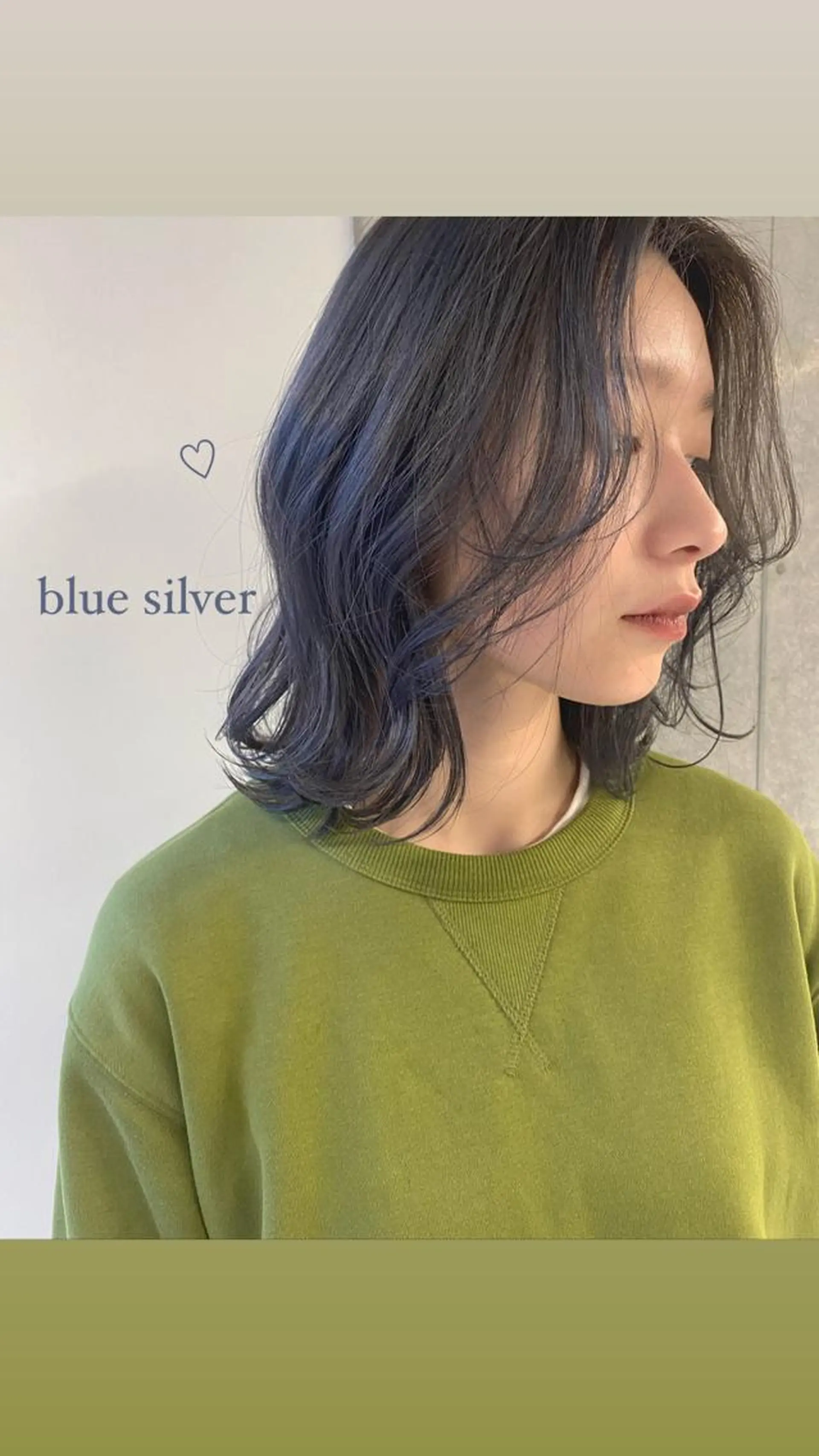 ミディアム カラー ブリーチ the path ナツミのヘアスタイル