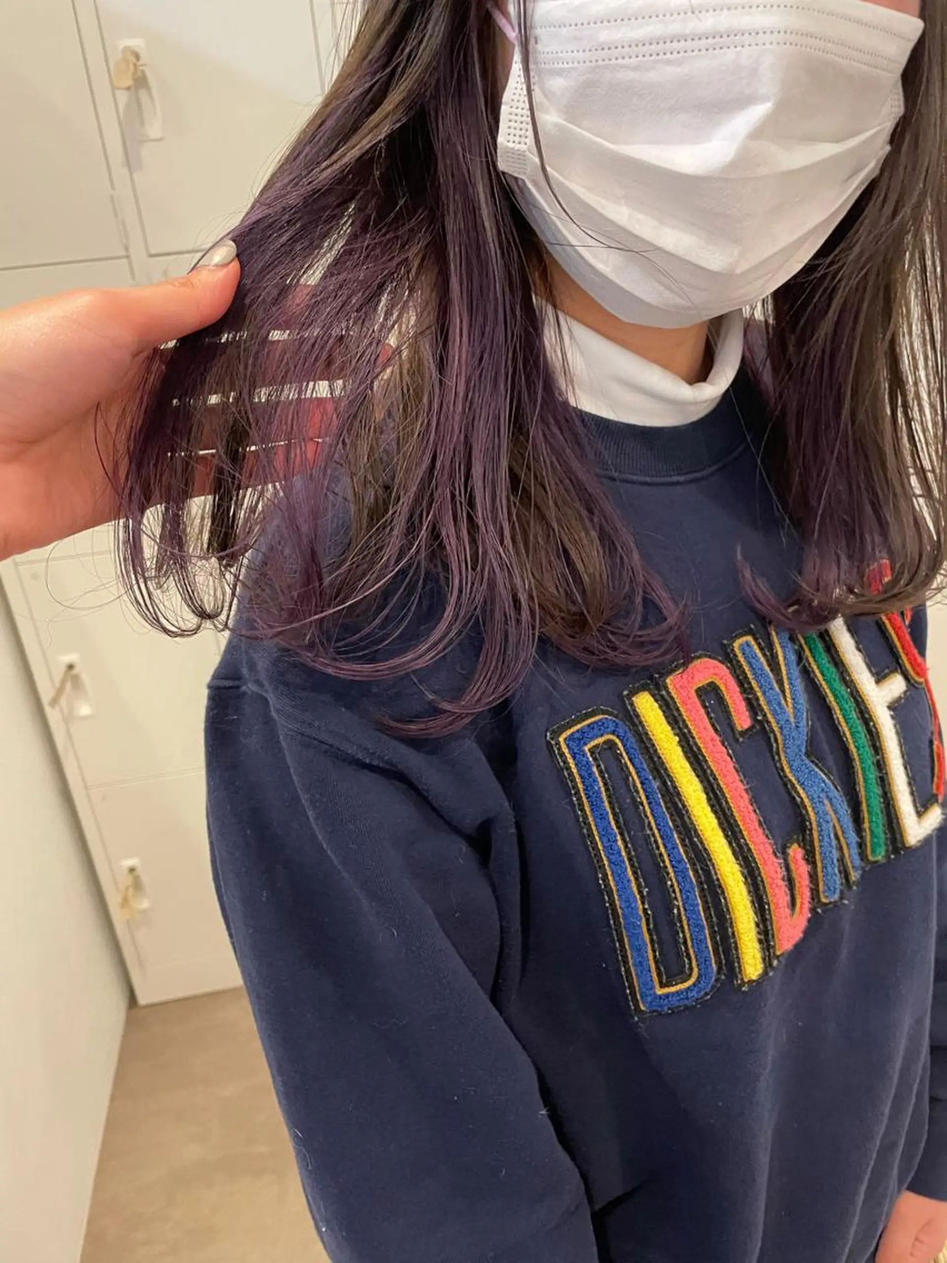 カラー 大迫 江梨のヘアスタイル