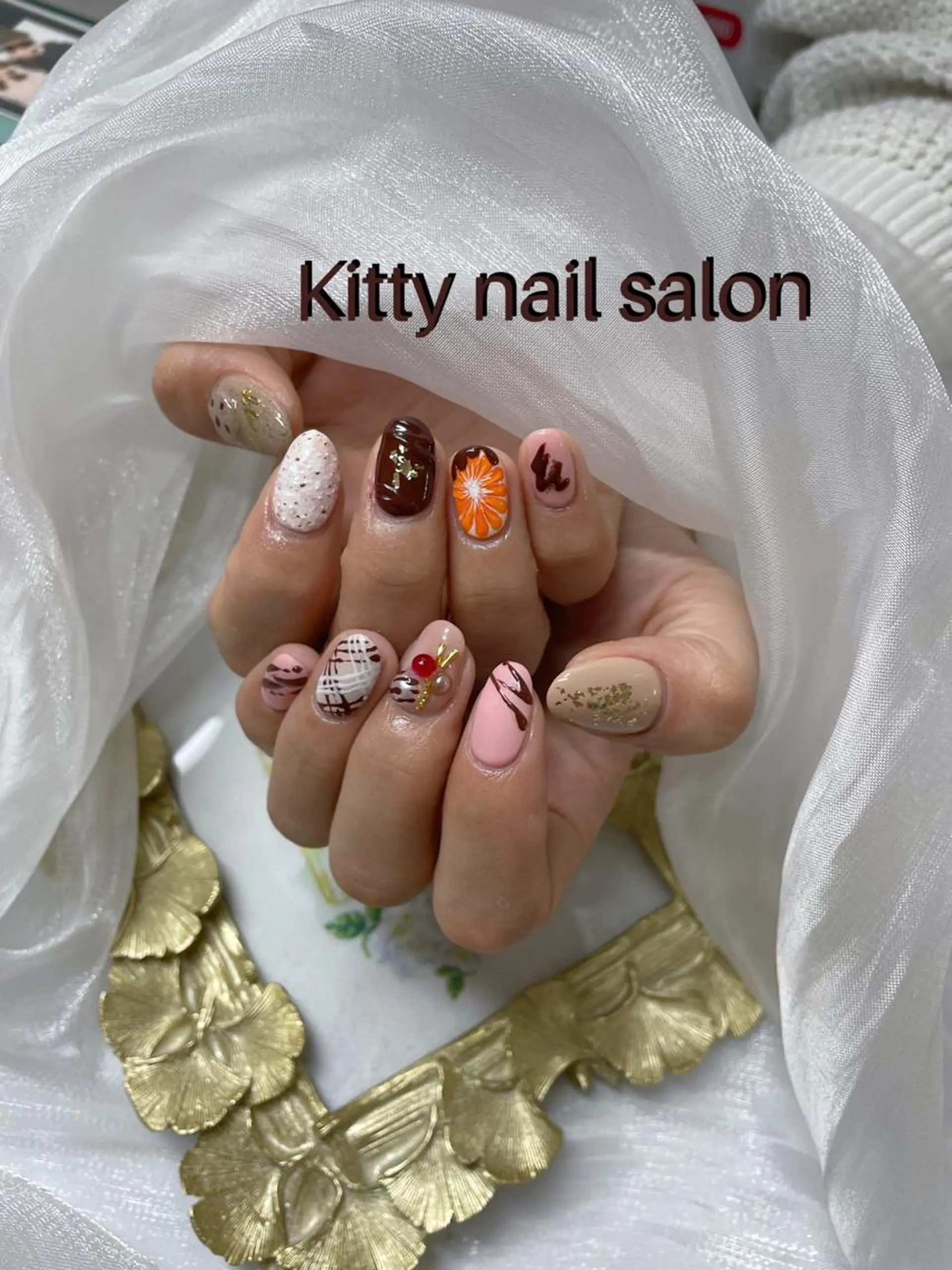 ネイル ハンドネイル kitty nail salonのネイルデザイン