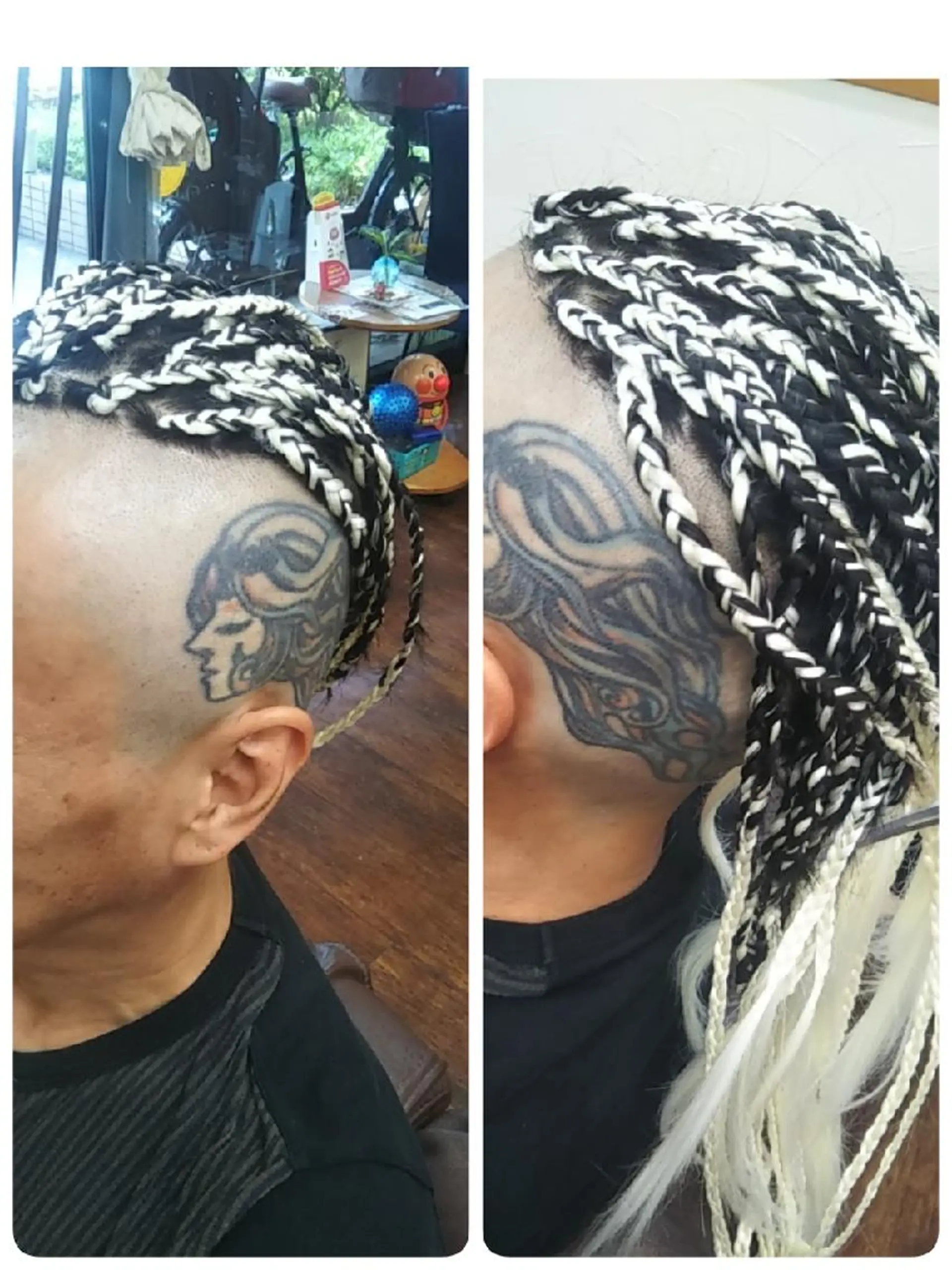 ロング ヘアアレンジ マツエク・マツパ キッズ メンズ ツーブロック ロング エクステ scamp ★のヘアスタイル