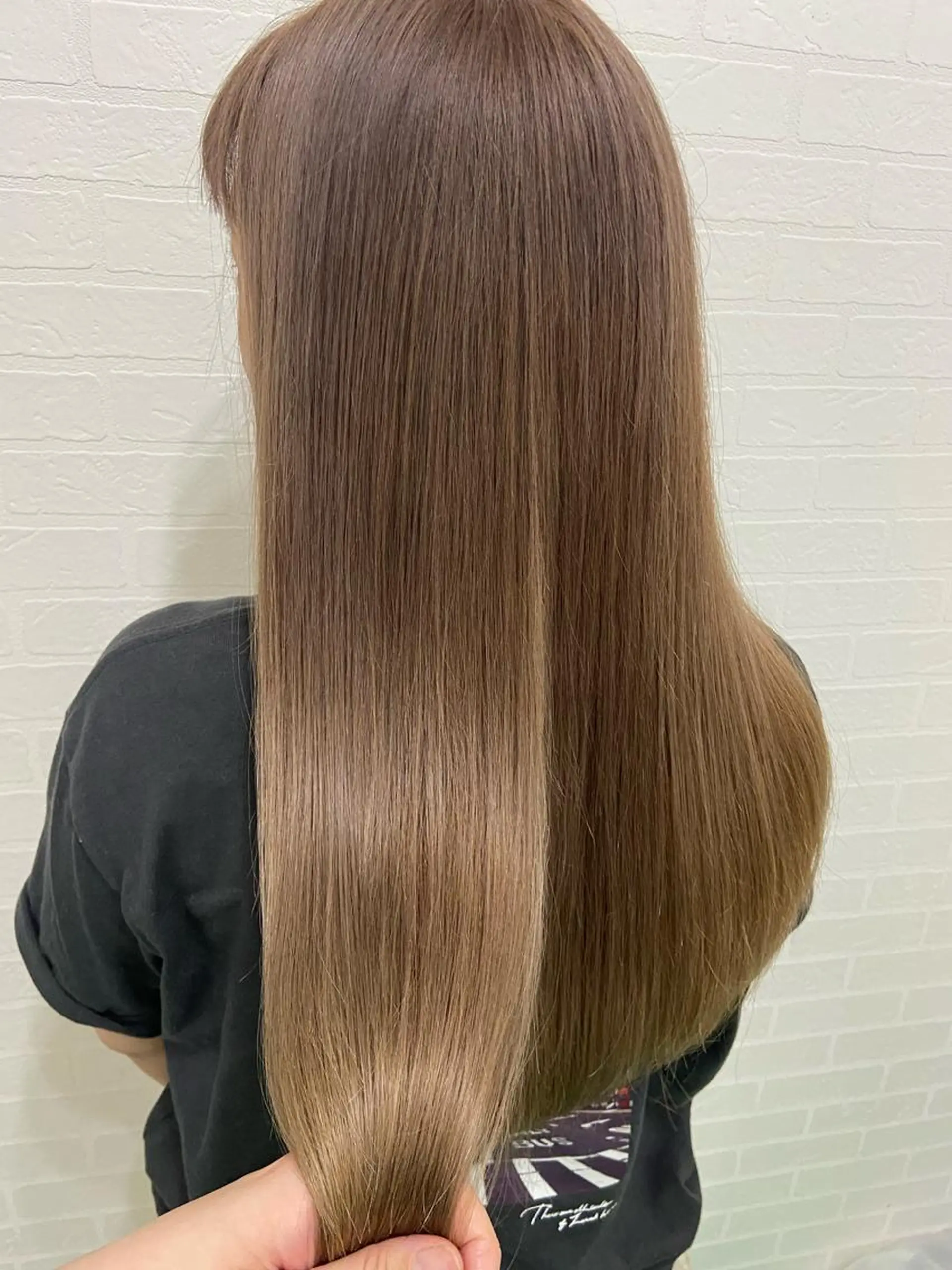 ロング トリートメント ヘアセット ☆透明感カラー☆まいのヘアスタイル