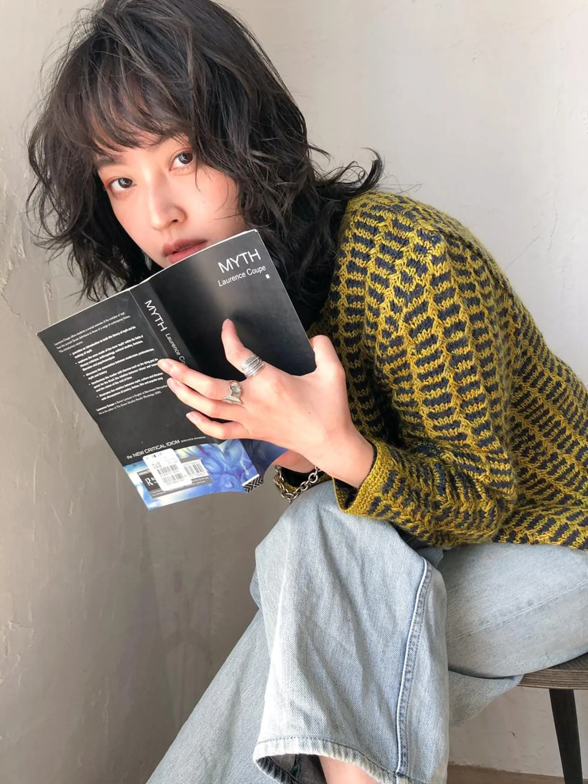 ミディアム rii-🩰 トレンド韓国ヘアのヘアスタイル